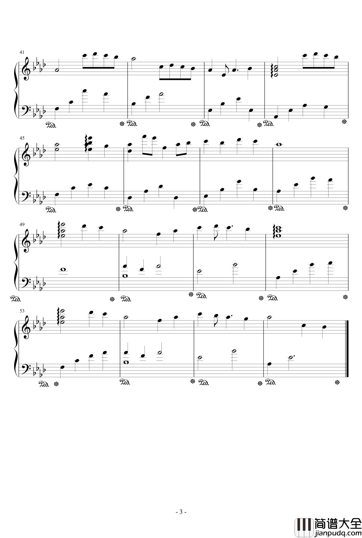 雨を待ってる钢琴谱_Peak_A_Soul