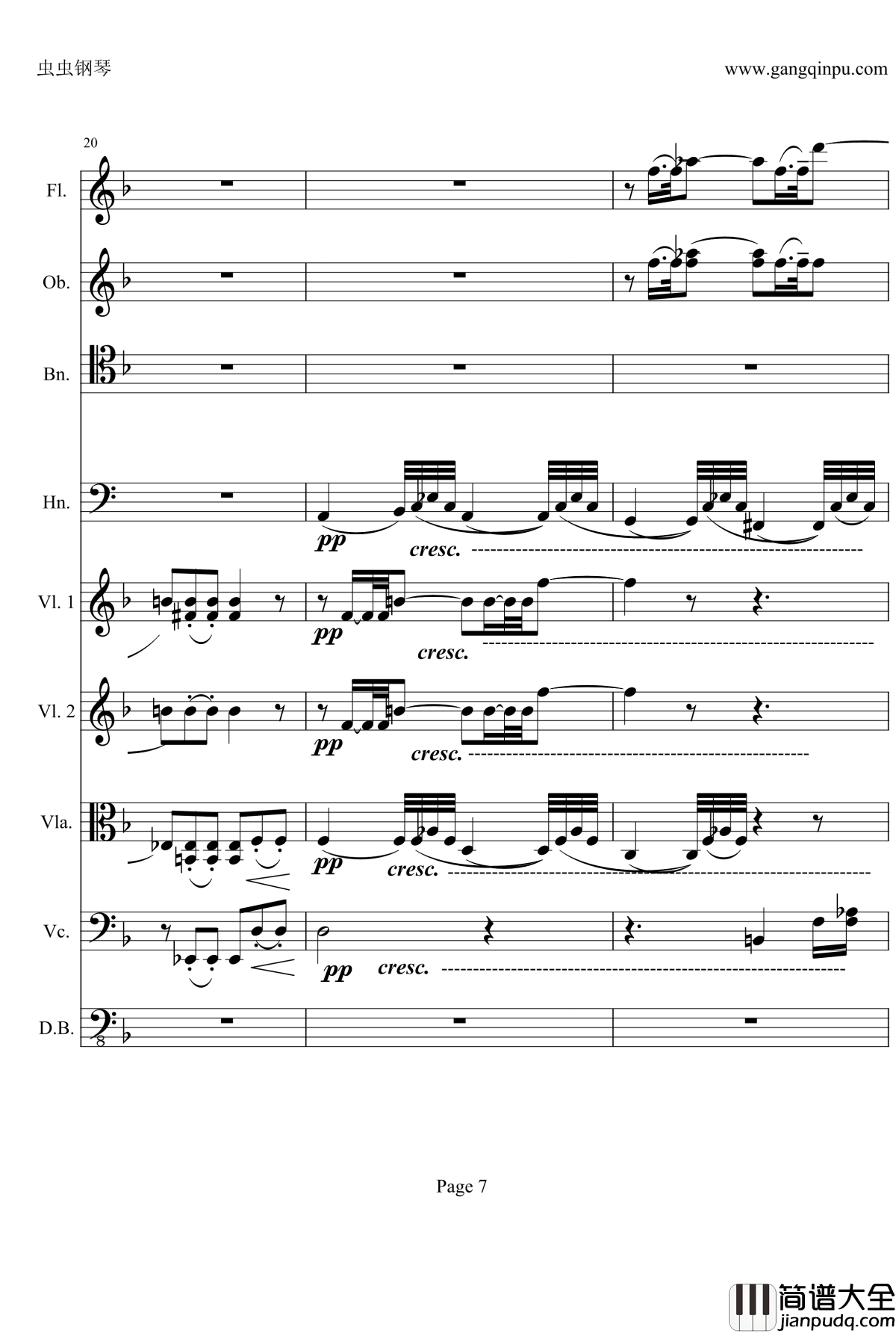 奏鸣曲之交响钢琴谱_第21_Ⅱ_贝多芬_beethoven