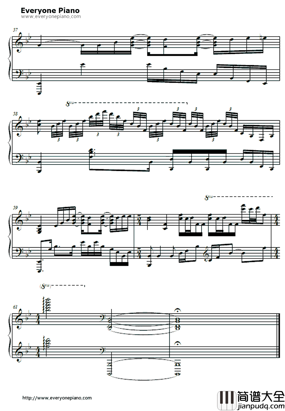 Rocket_Man钢琴谱_EltonJohn