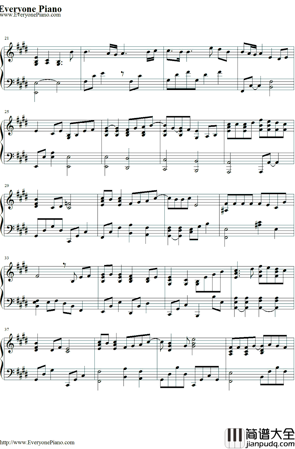 千の風になって钢琴谱_银魂_银魂插曲
