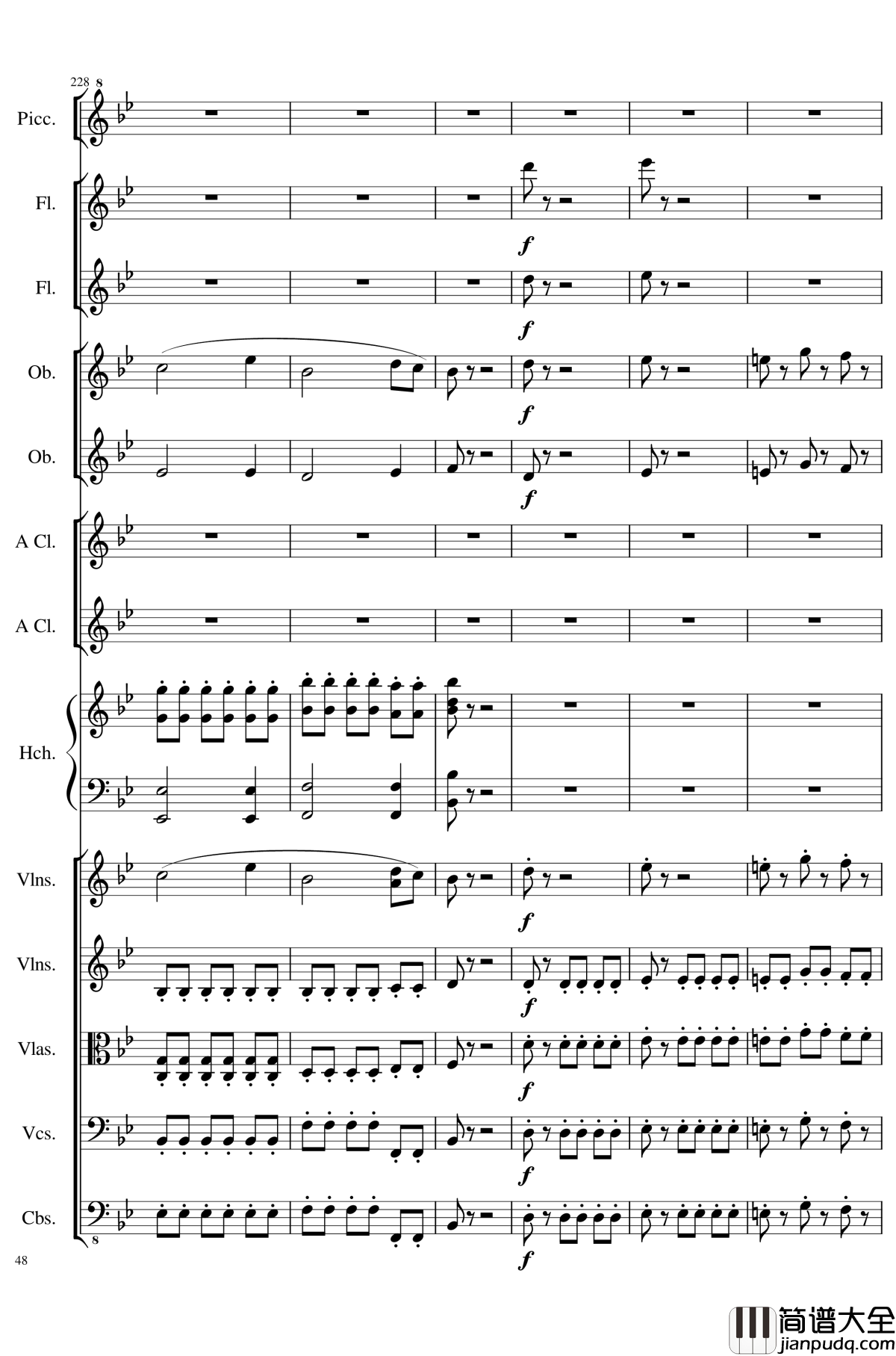 7_Contredanses_No.1_7,_Op.124钢琴谱_7首乡村舞曲，第一至第七，作品124_一个球