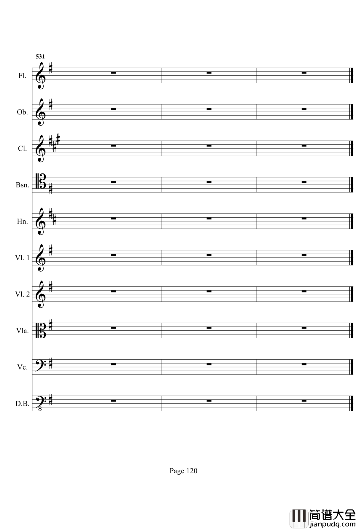奏鸣曲之交响钢琴谱__第十首_Ⅰ_贝多芬_beethoven
