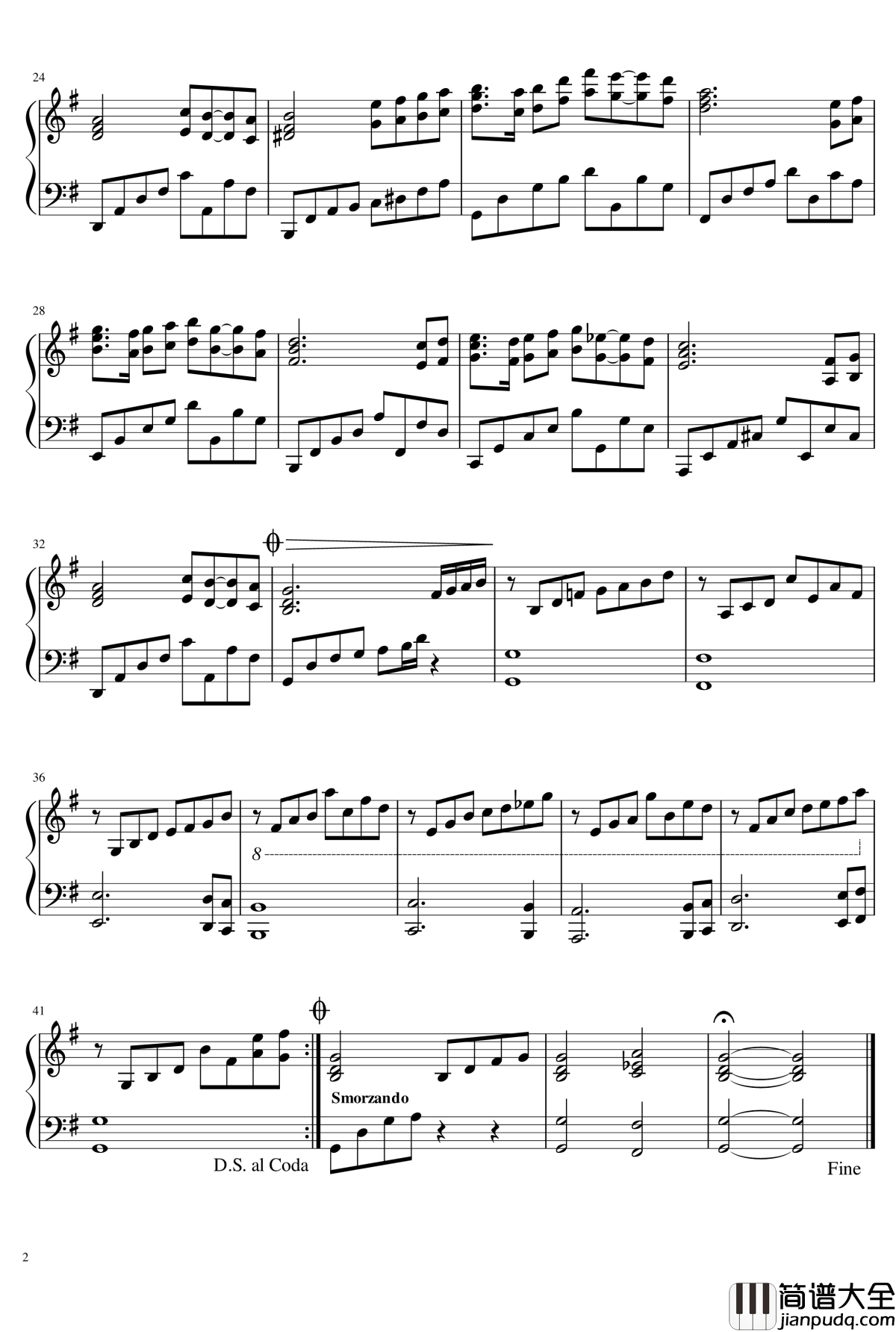 后来我们都流泪了钢琴谱_Then_We_All_Wept_吕恒