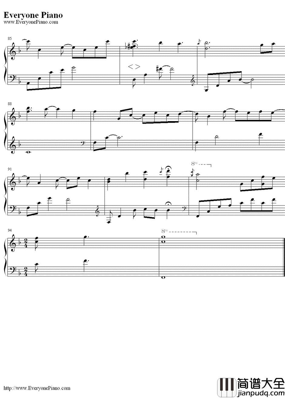 Dreams钢琴谱_李闰珉(Yiruma)