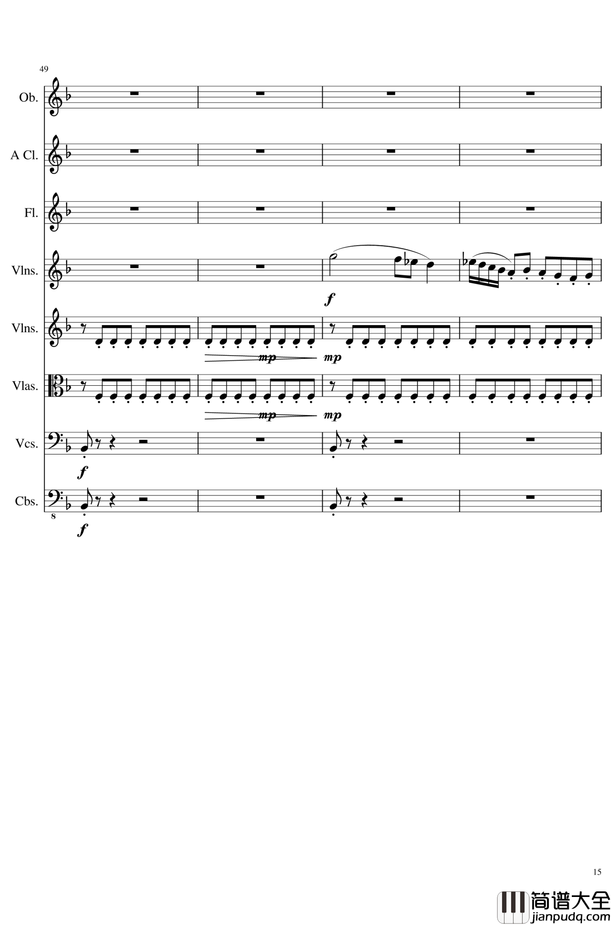 Sonata_for_strings,Oboes,Clinests_and_flutes,_Op.84钢琴谱_一个球