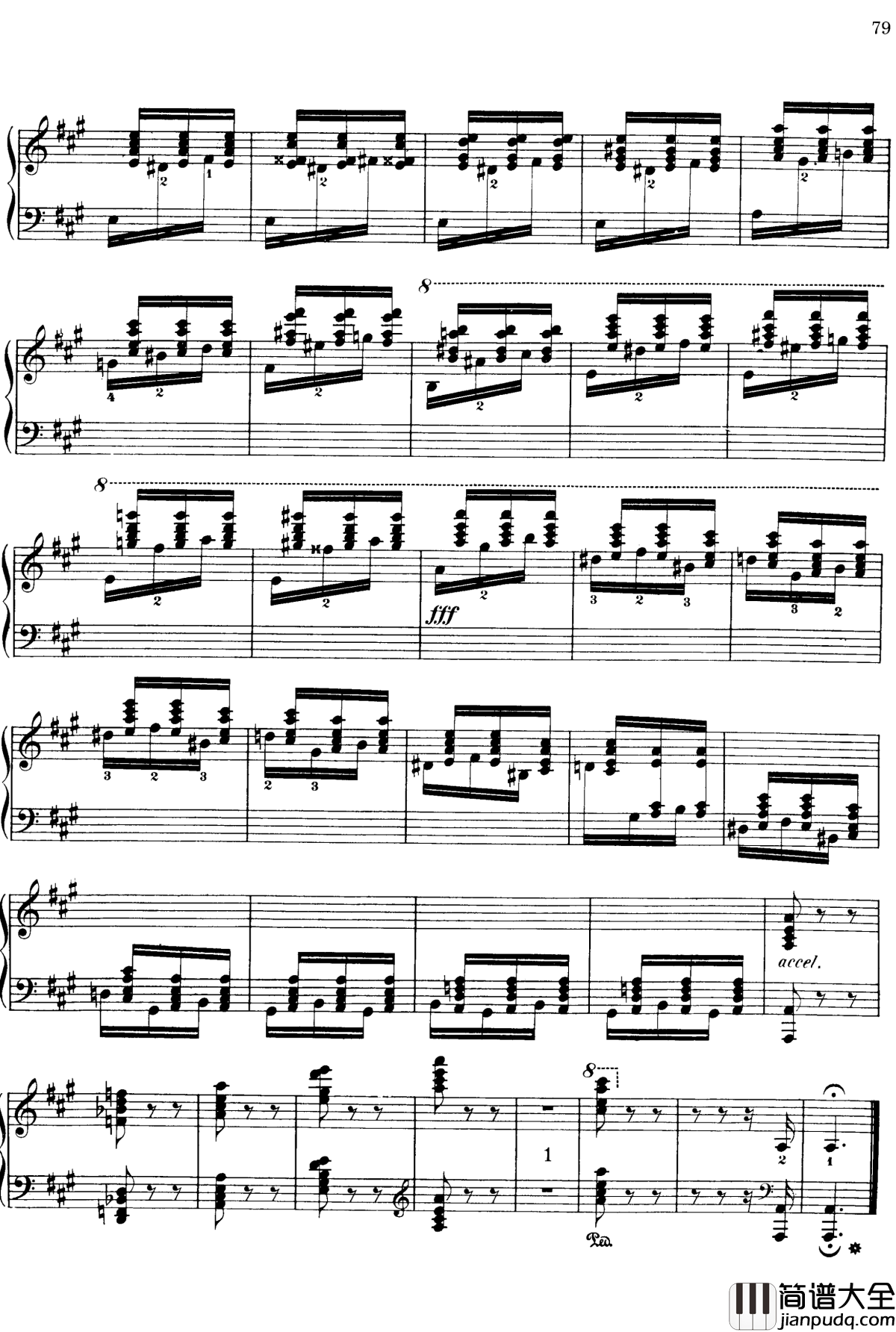 西班牙随想曲_Op.37钢琴谱_莫什科夫斯基_Moszkowski