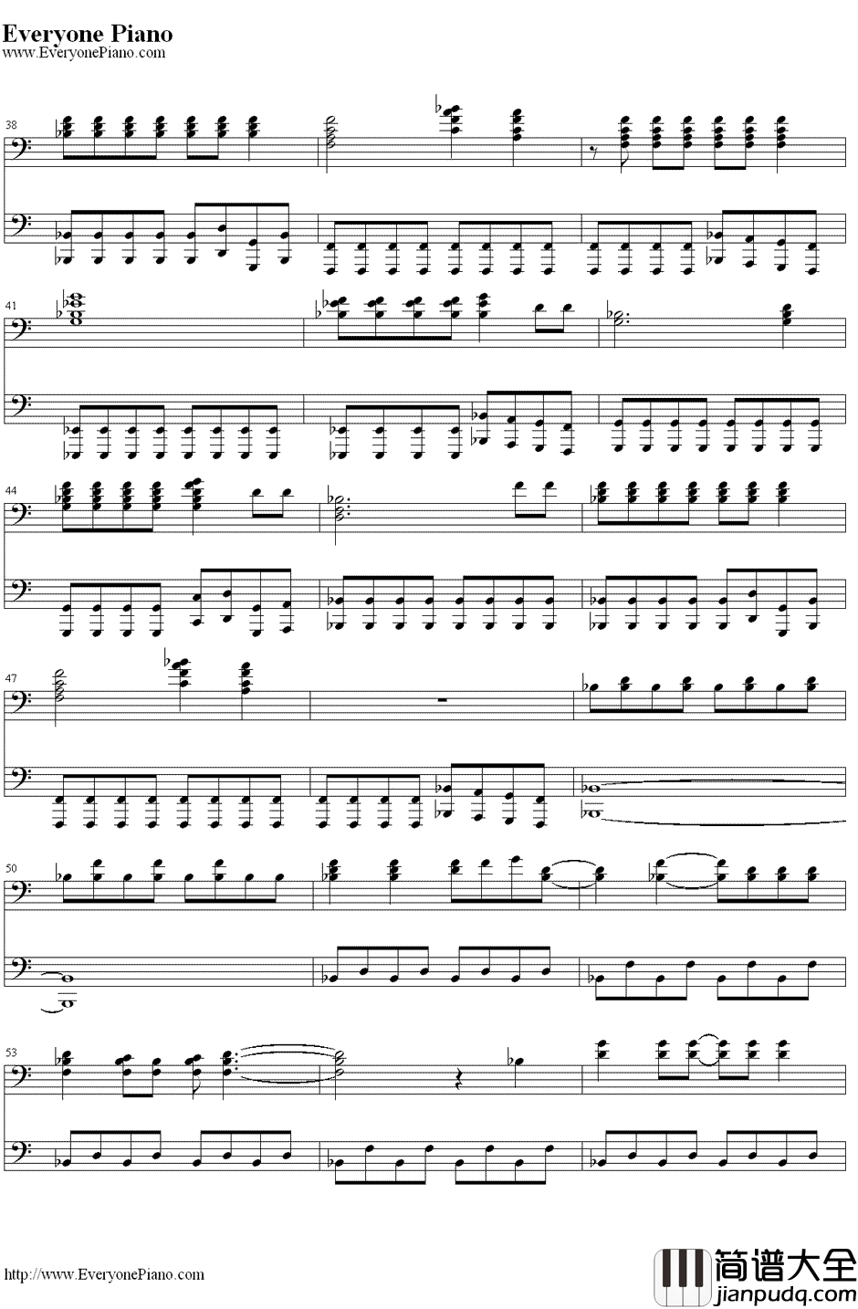 Back_To_Life钢琴谱_3OH!3