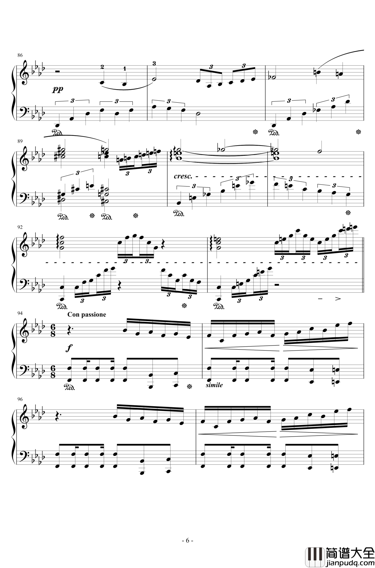 JENOVA_Complete钢琴谱_Final_Fantasy_VII_植松伸夫