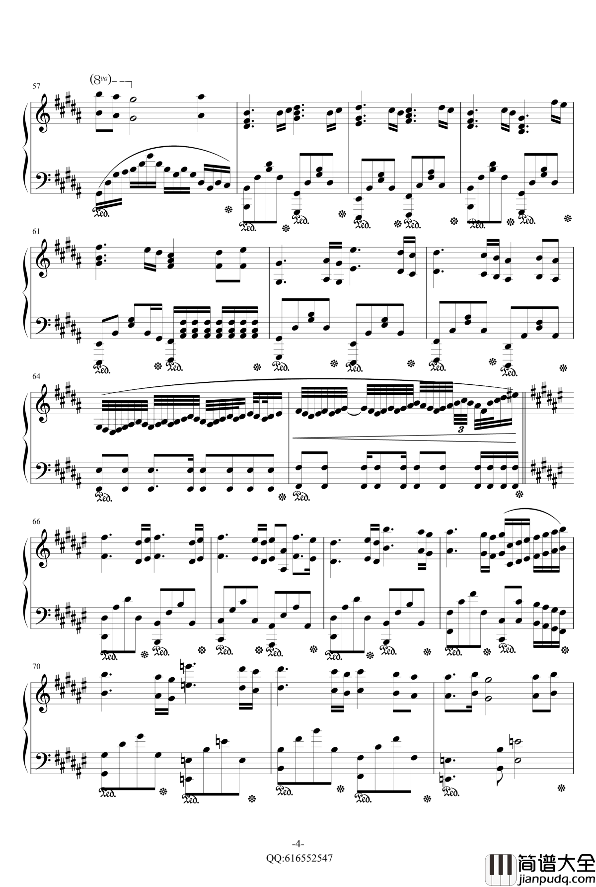 The_Dawn钢琴谱_金龙鱼原声版_亡灵序曲_Dreamtale