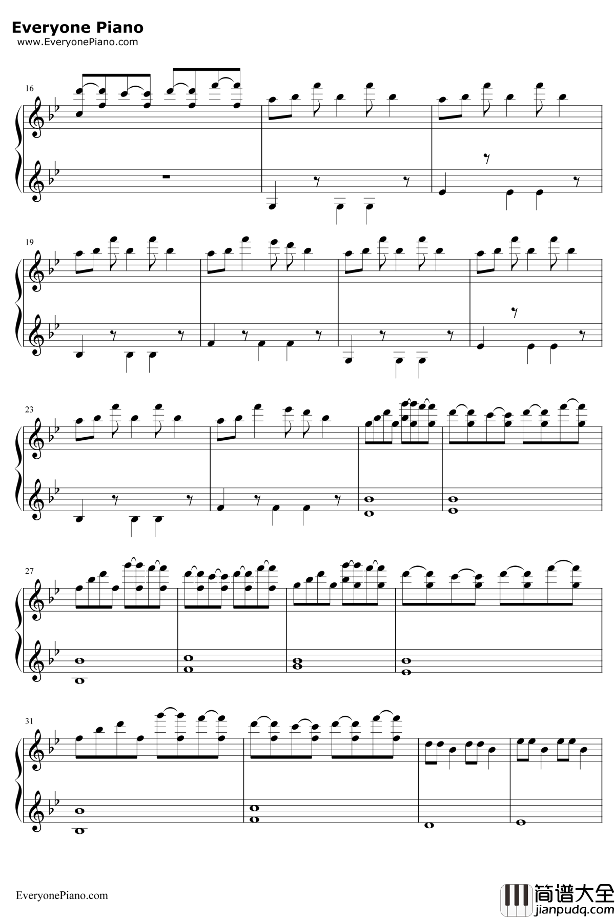 The_Right_Path钢琴谱_ThomasGreenberg