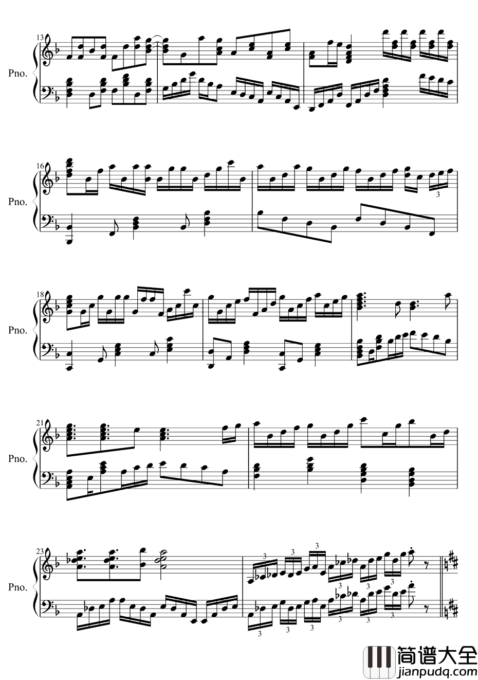 Genesis钢琴谱_蓝井艾露_AldnoahZero第二季ED