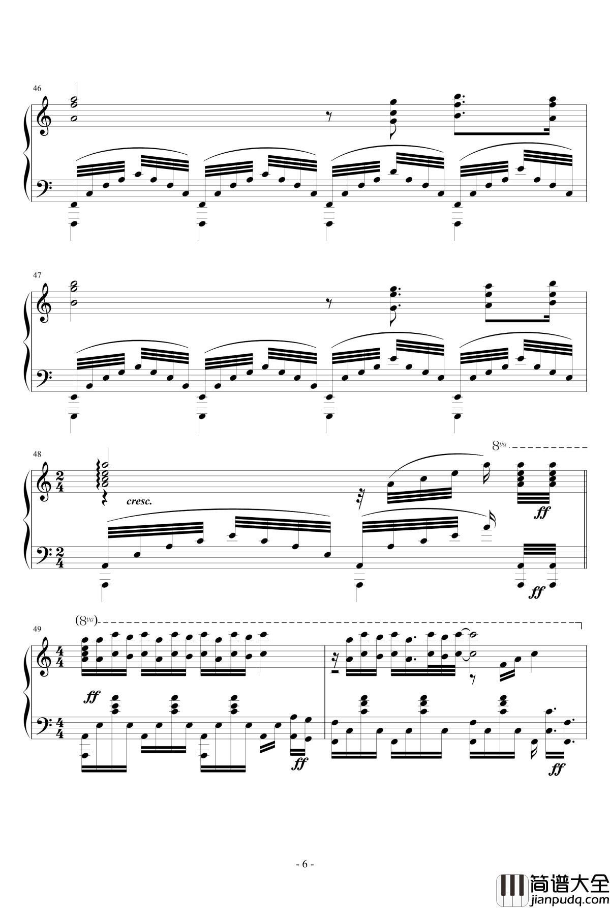 La_Ballata_Di_Sacco_E_Vanzetti钢琴谱_死刑台的旋律主题曲_Ennio_Morricone