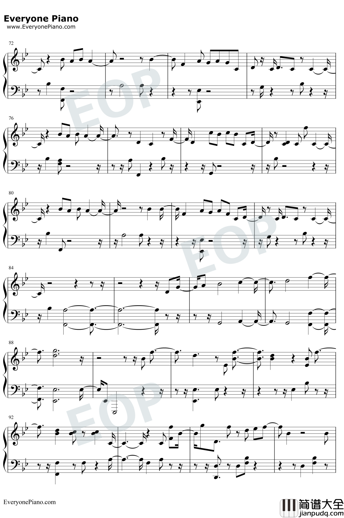 If_Our_Love_Is_Wrong钢琴谱_Calum_Scott