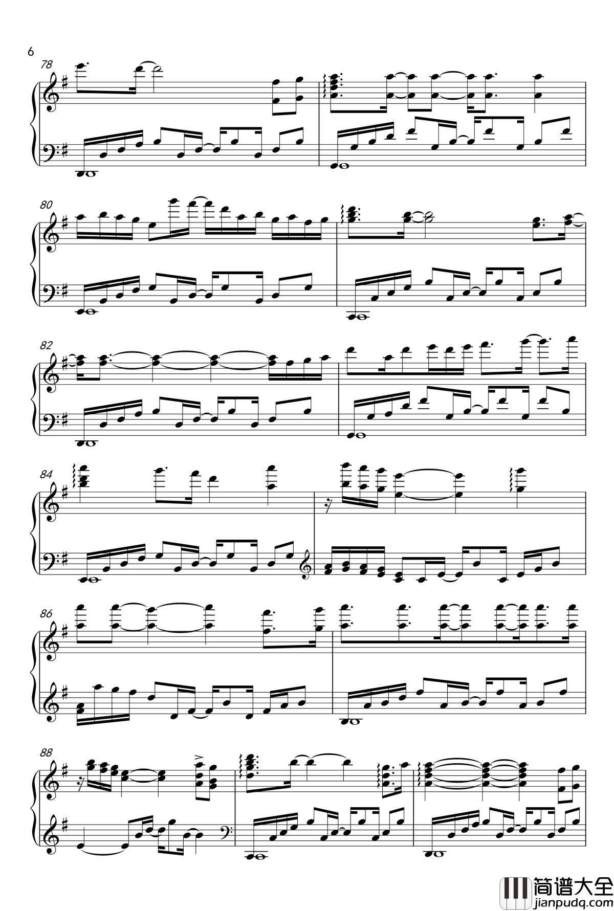 Stay_Gold钢琴谱_Piano_ver._宇多田光
