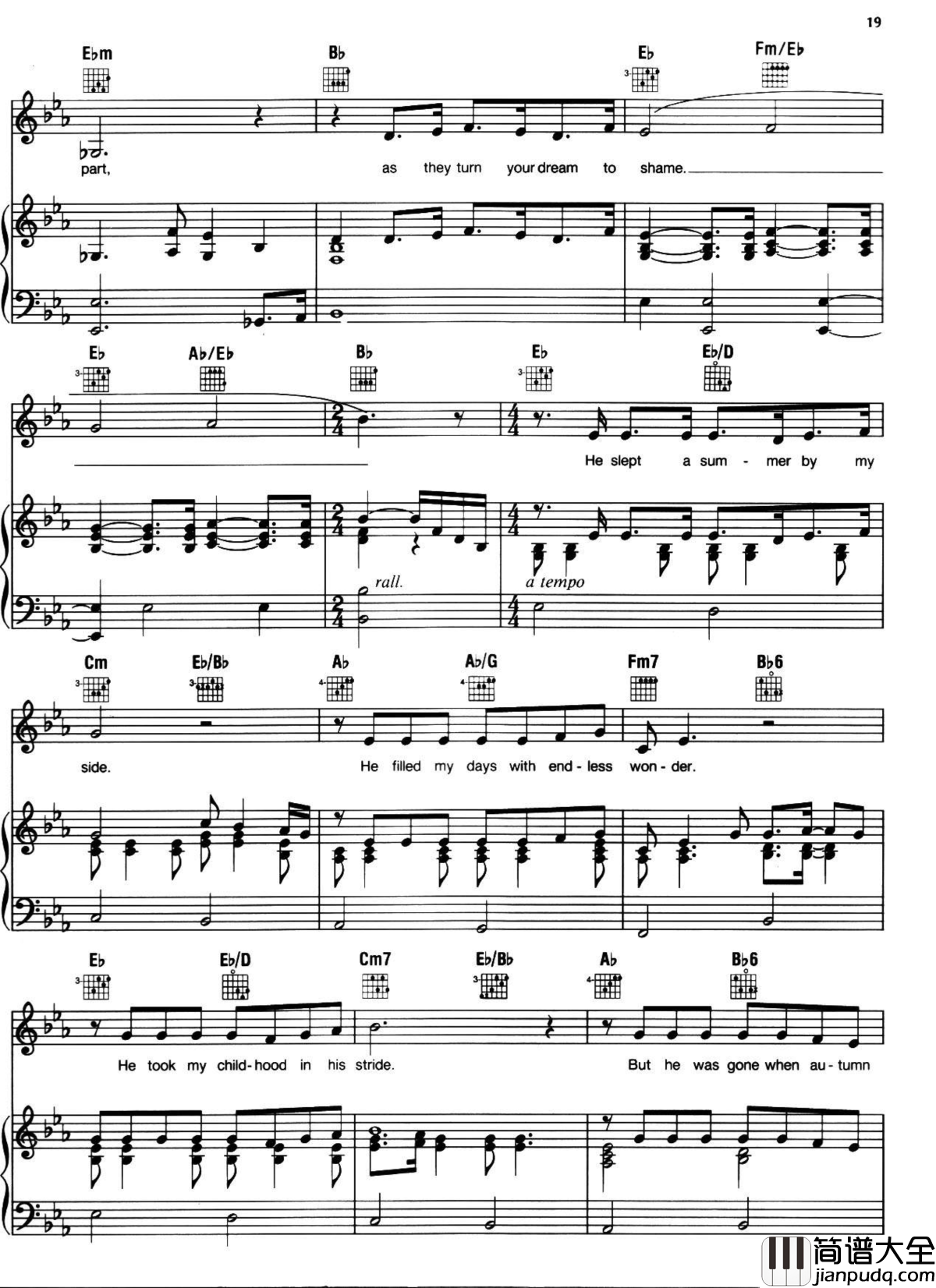 悲惨世界弹唱谱全集钢琴谱_Les_Miserables