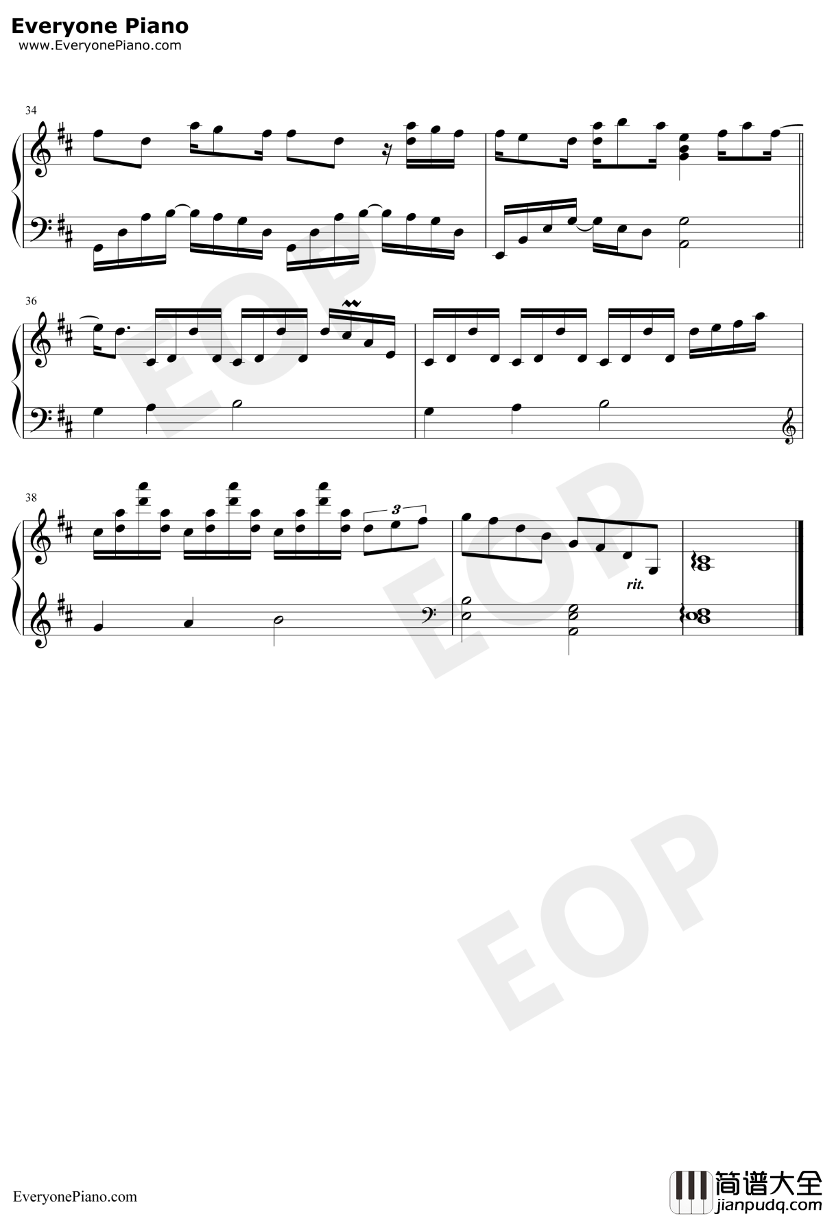 指望钢琴谱_郁可唯_犀利人妻插曲