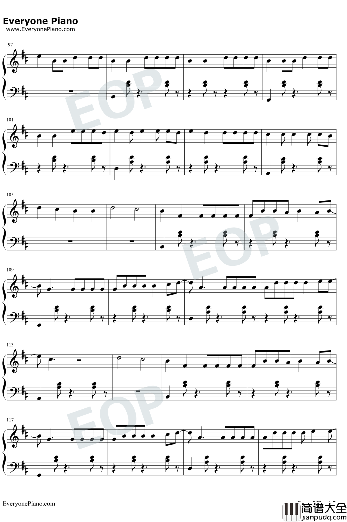 Despacito钢琴谱_Luis_Fonsi/Daddy_Yankee