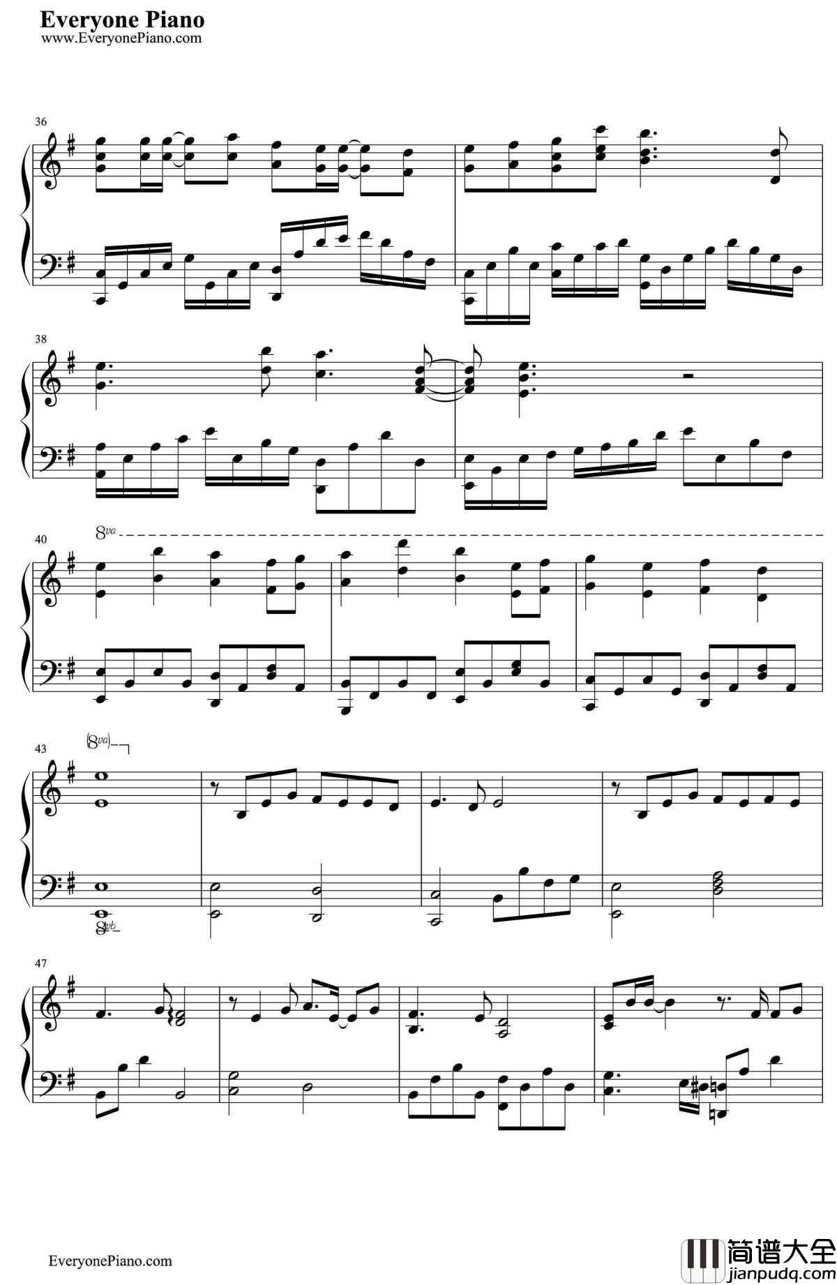 剑心钢琴谱_张杰_古剑奇谭片头曲