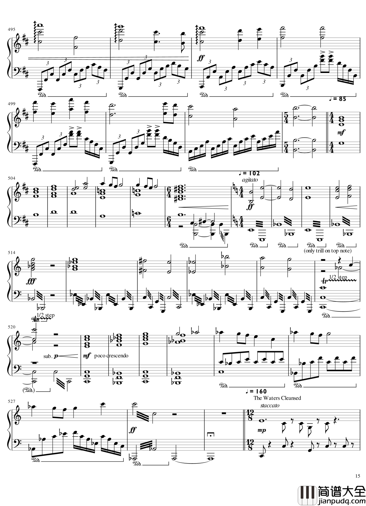 Ori_and_The_Blind_Forest钢琴谱_未知的时空