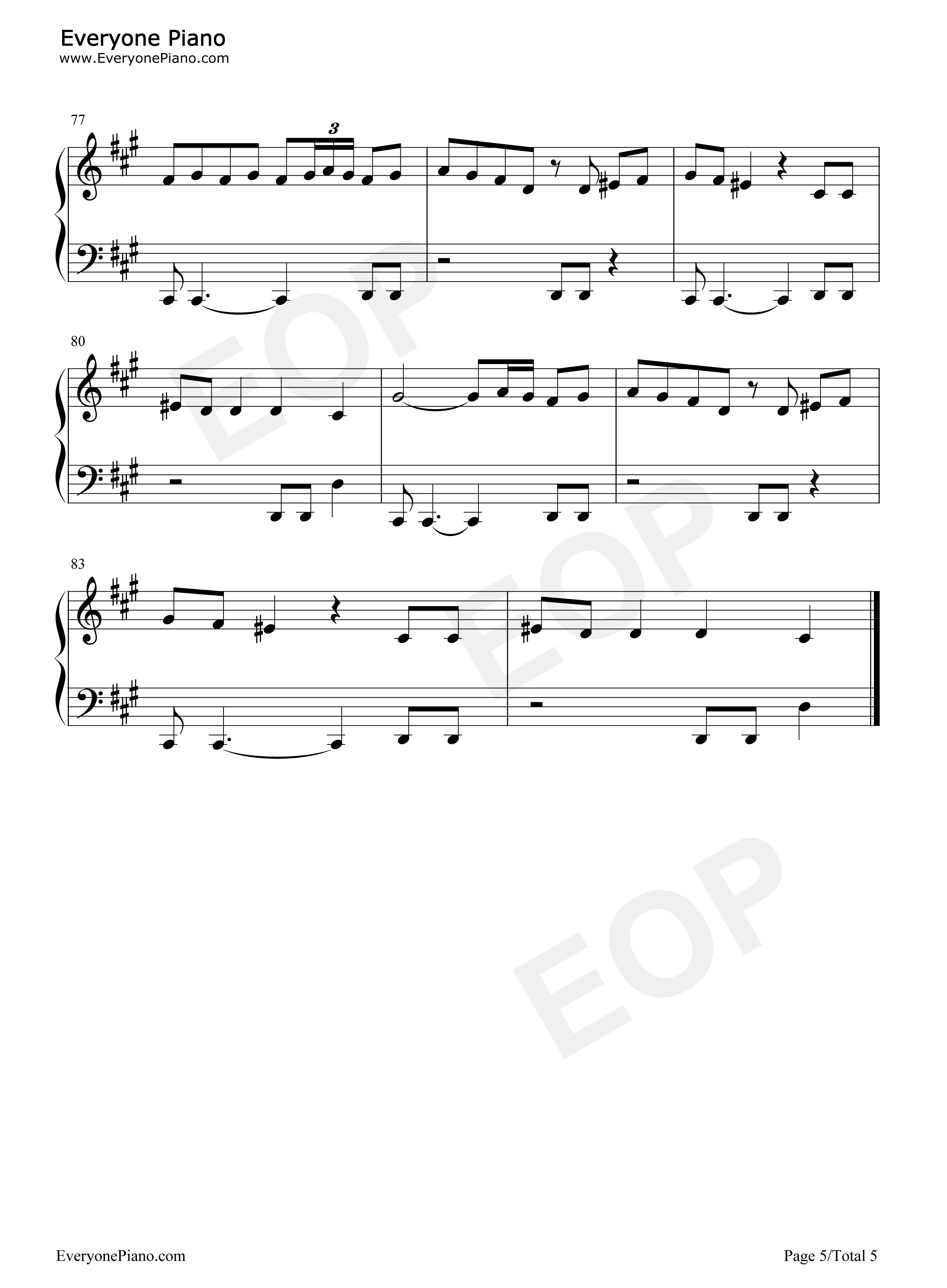 Unholy钢琴谱_Sam_Smith_Kim_Petras