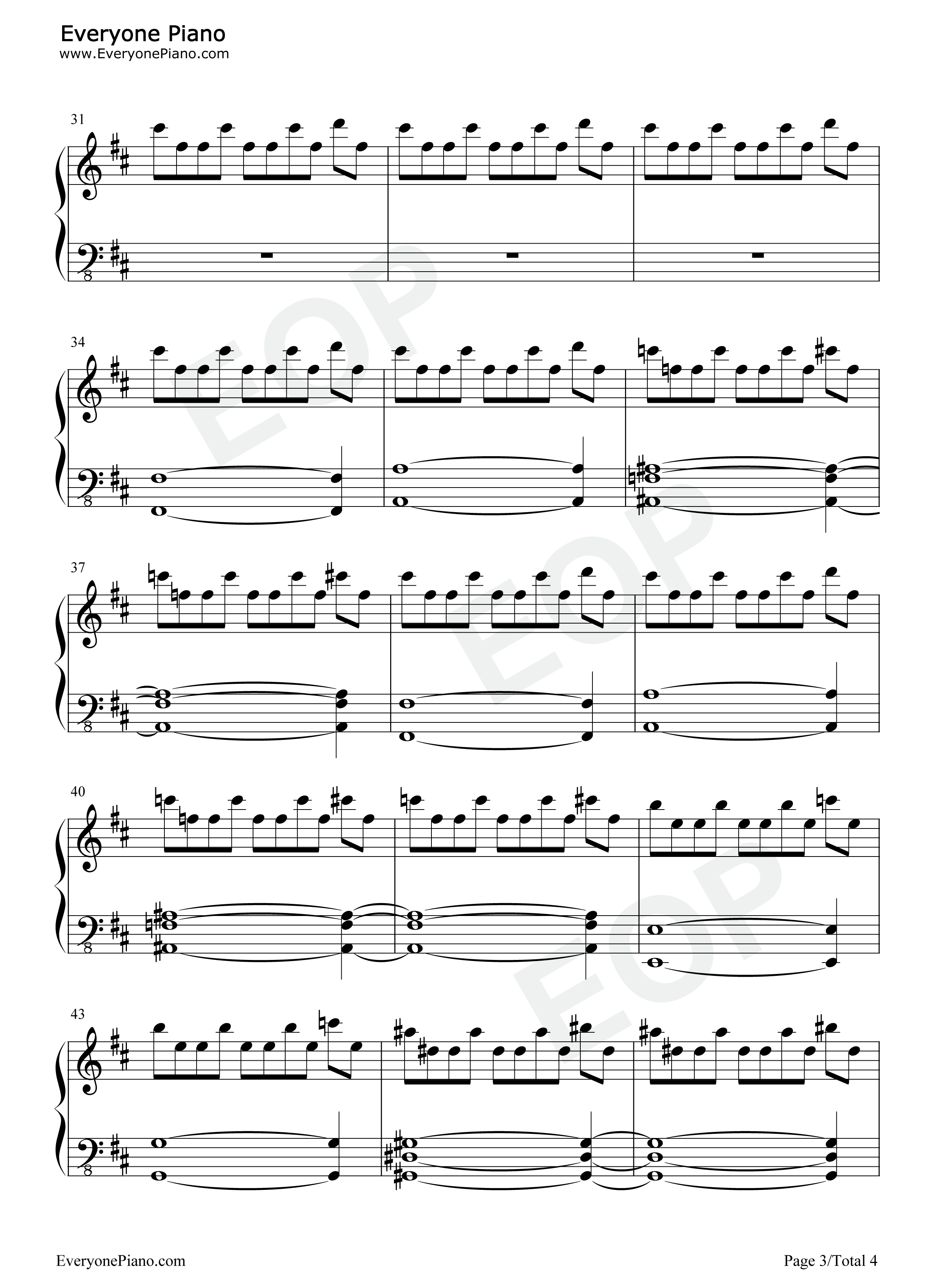 Halloween_Theme钢琴谱_John_Carpenter