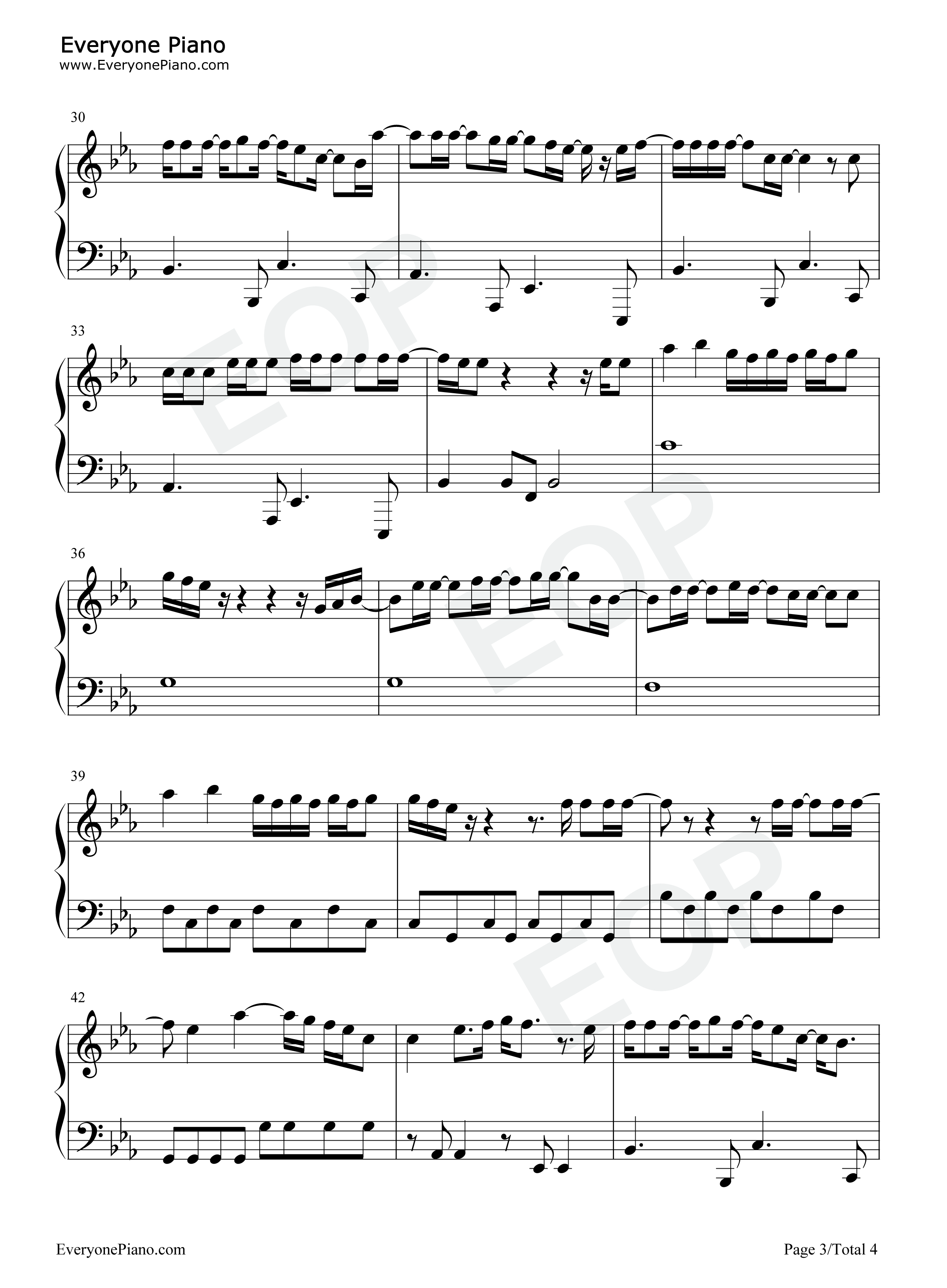 How_Do_I_Say_Goodbye钢琴谱_Dean_Lewis