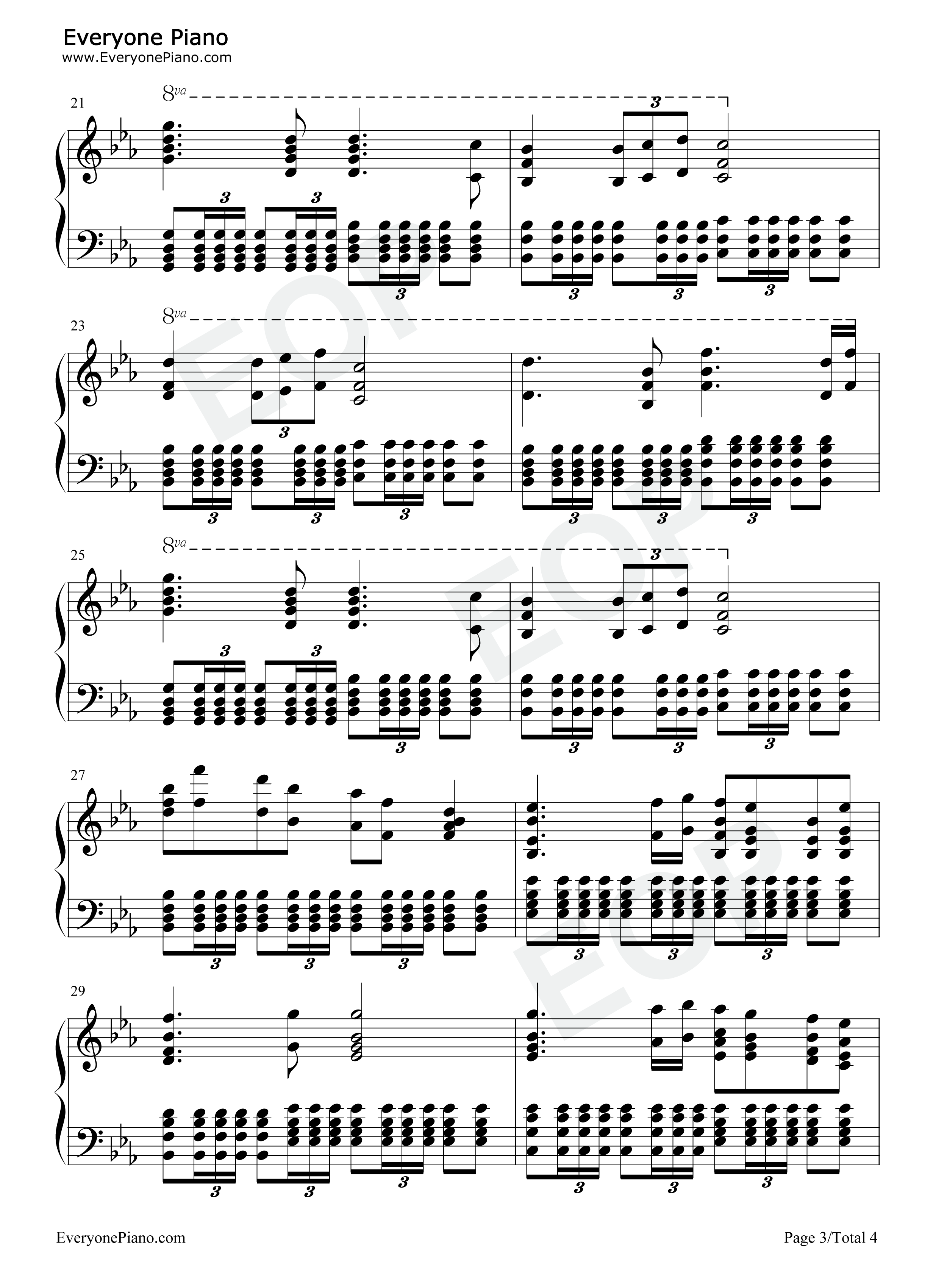 Highland_Cathedral钢琴谱_Ulrich_Roever_Michael_Korb