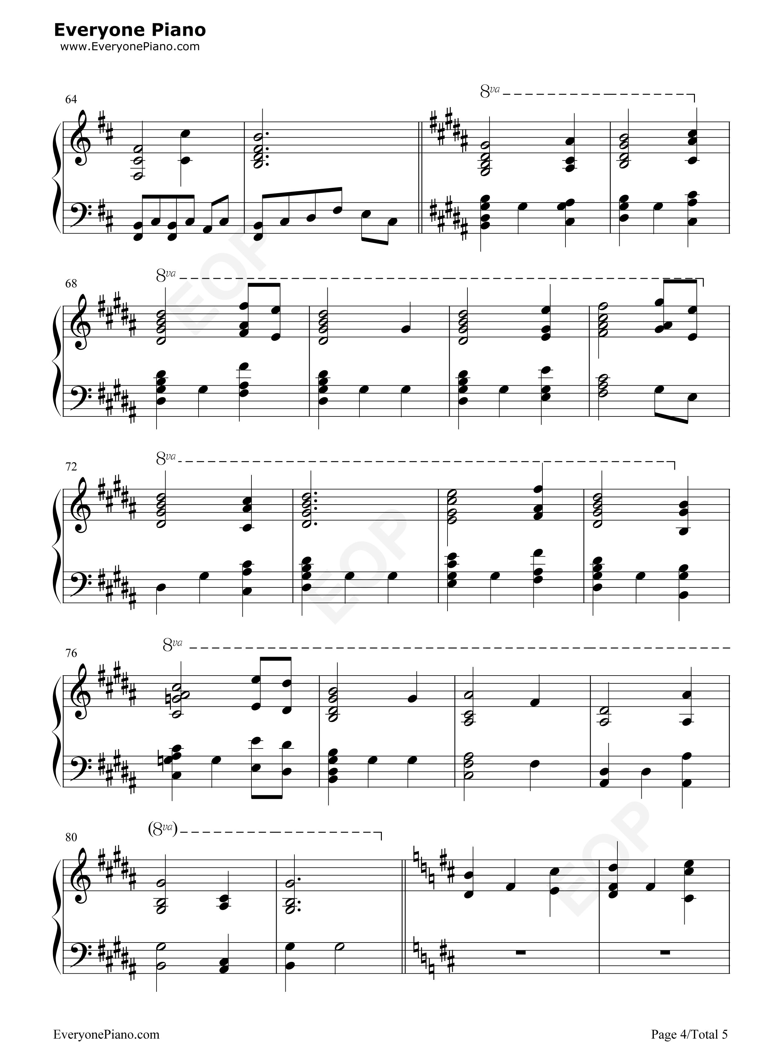 Davy_Jones钢琴谱_Hans_Zimmer