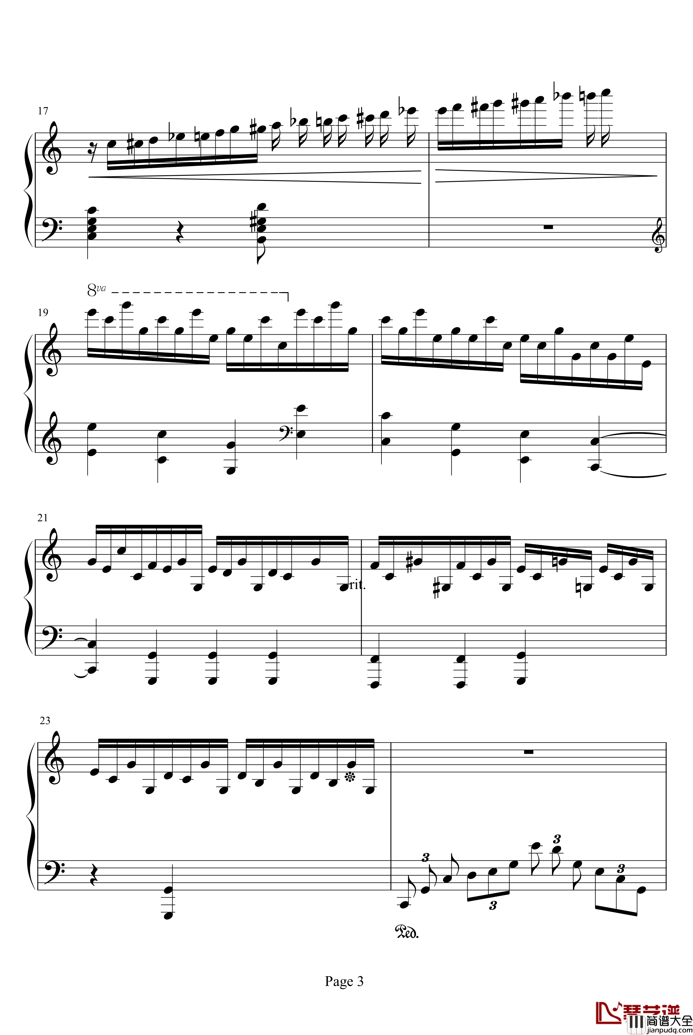 幻想即兴曲钢琴谱_ello修改_肖邦_chopin