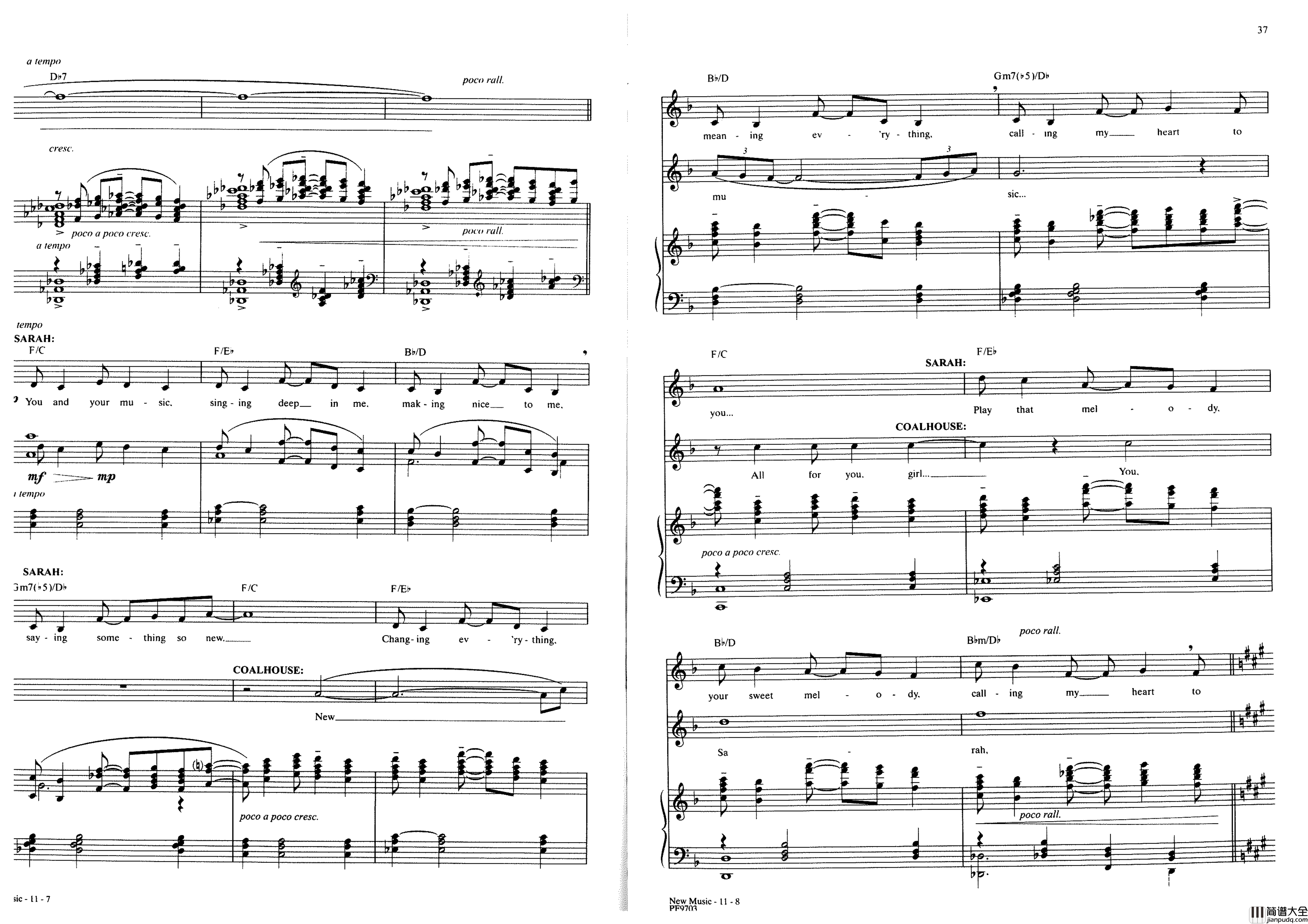Ragtime全集钢琴谱_Stephen_Flaherty