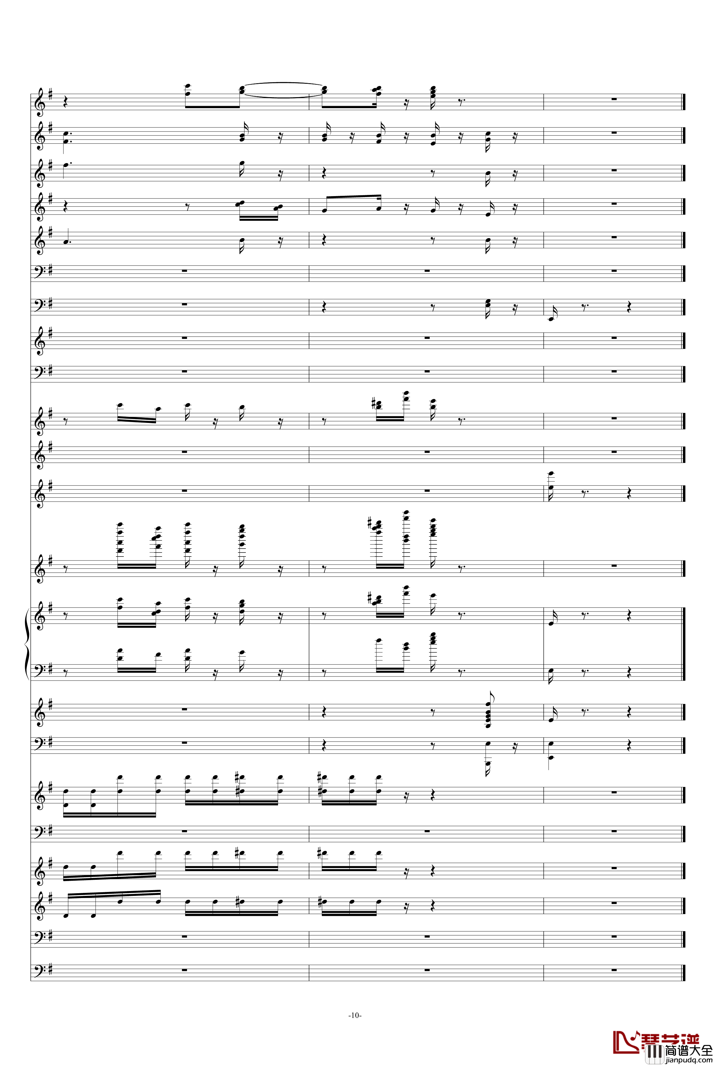 糖果仙子舞曲钢琴谱_柴科夫斯基_Peter_Ilyich_Tchaikovsky