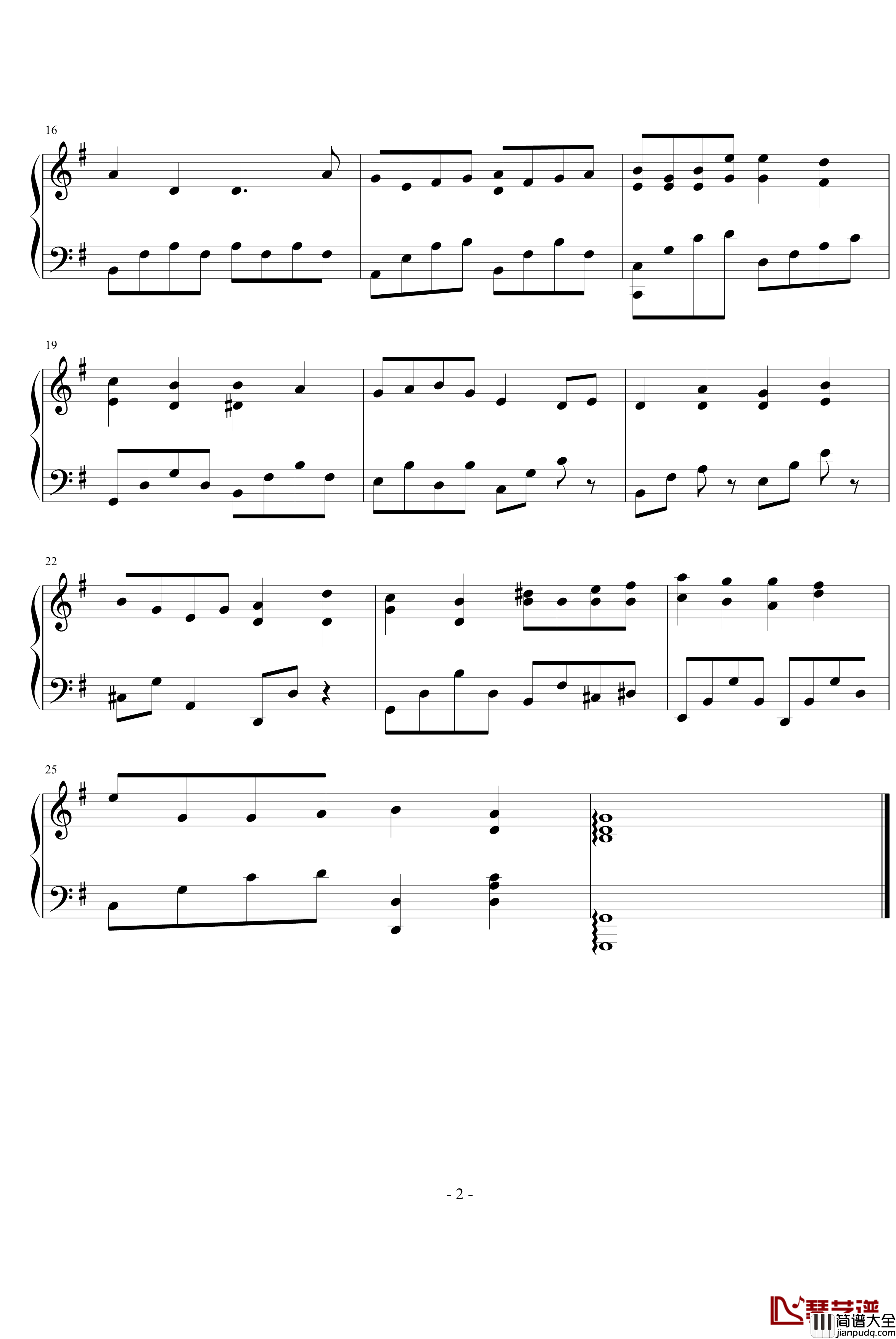 wind_song钢琴谱_押尾桑