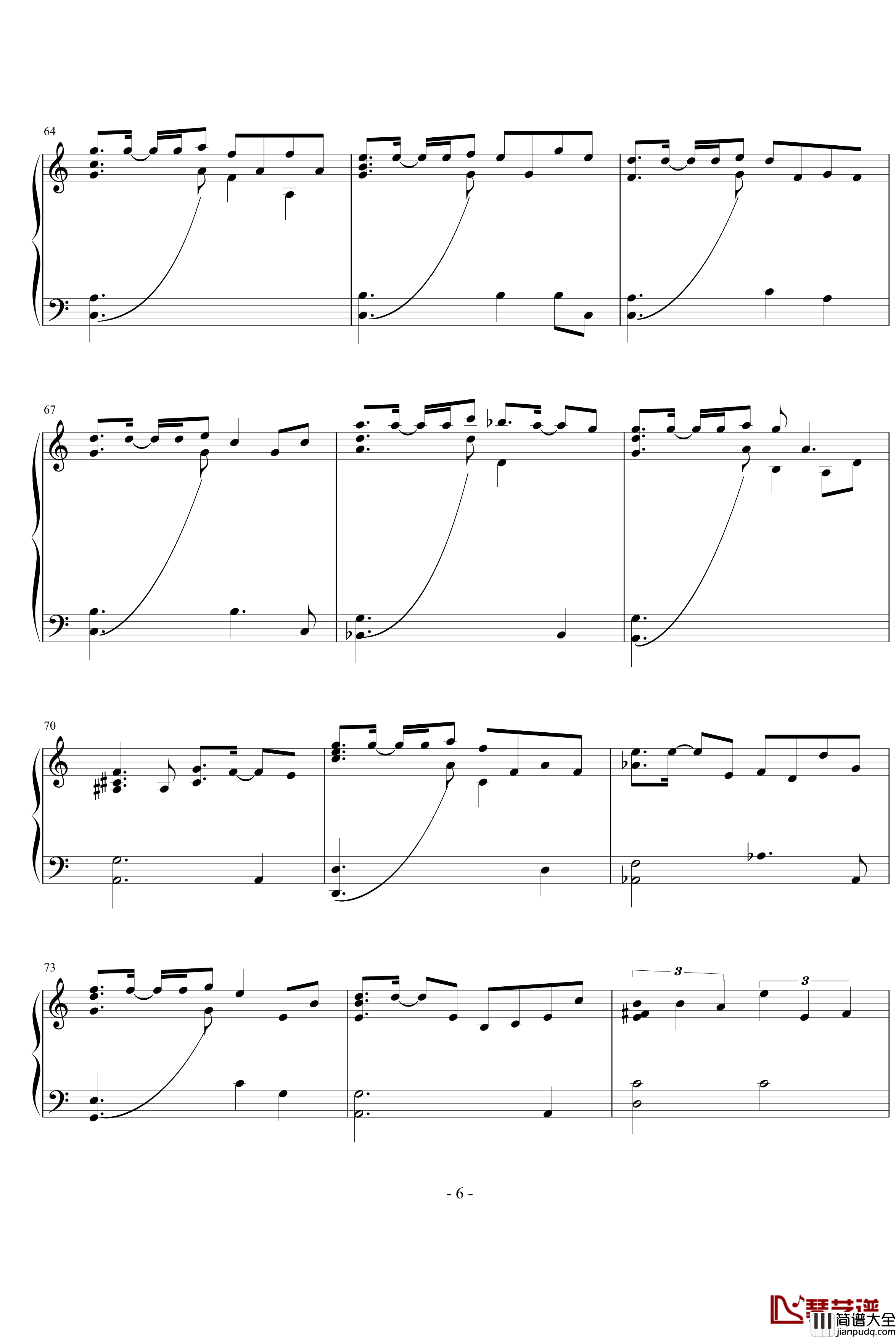 Sky钢琴谱_Yiruma