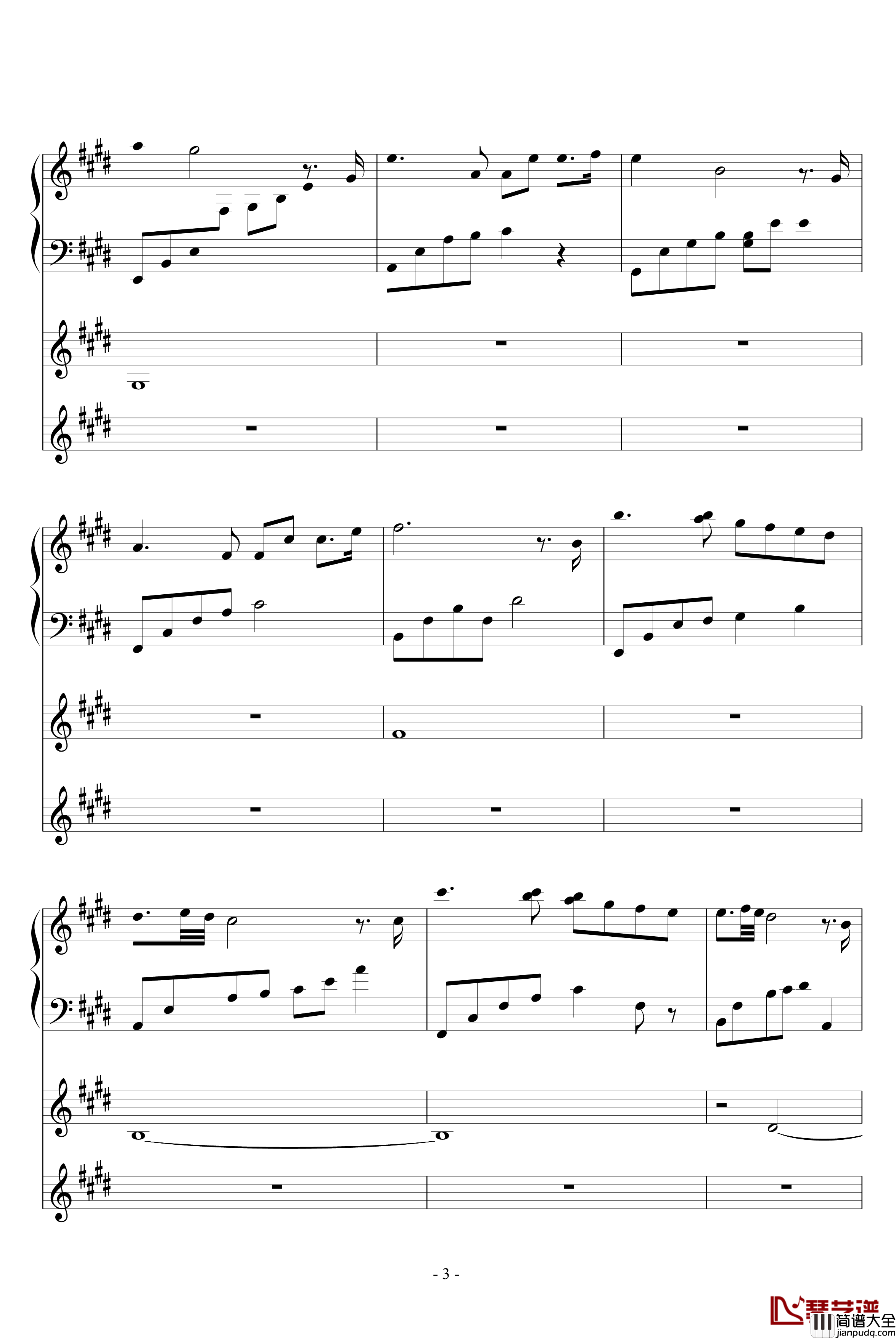 法国时光钢琴谱_谭枫作品_PHIL_COULTER