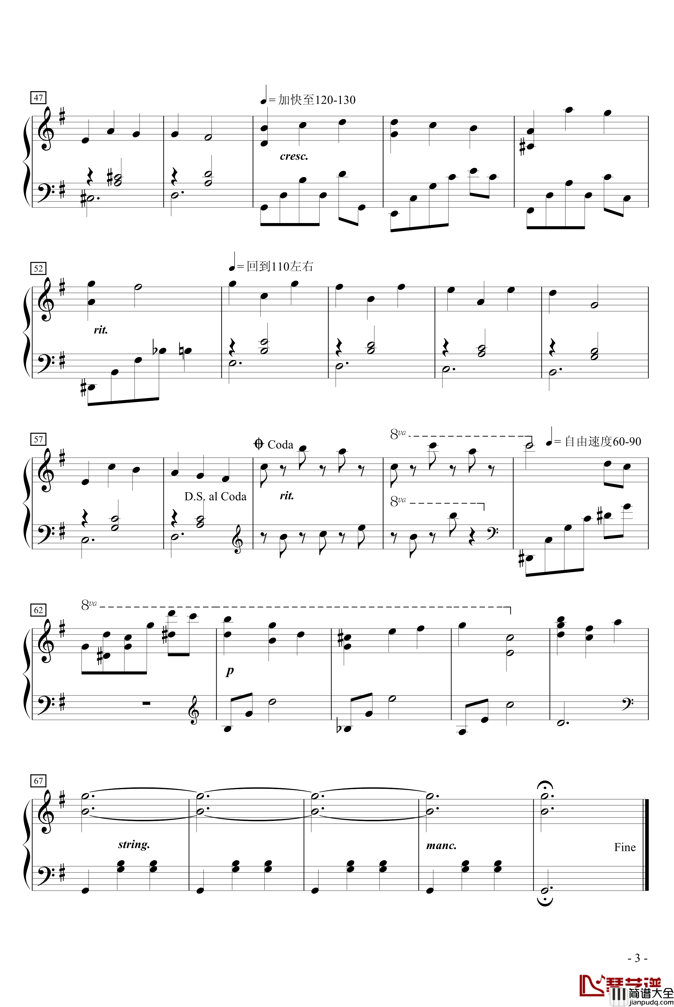 Spring_Waltz钢琴谱_春天华尔兹_Yiruma