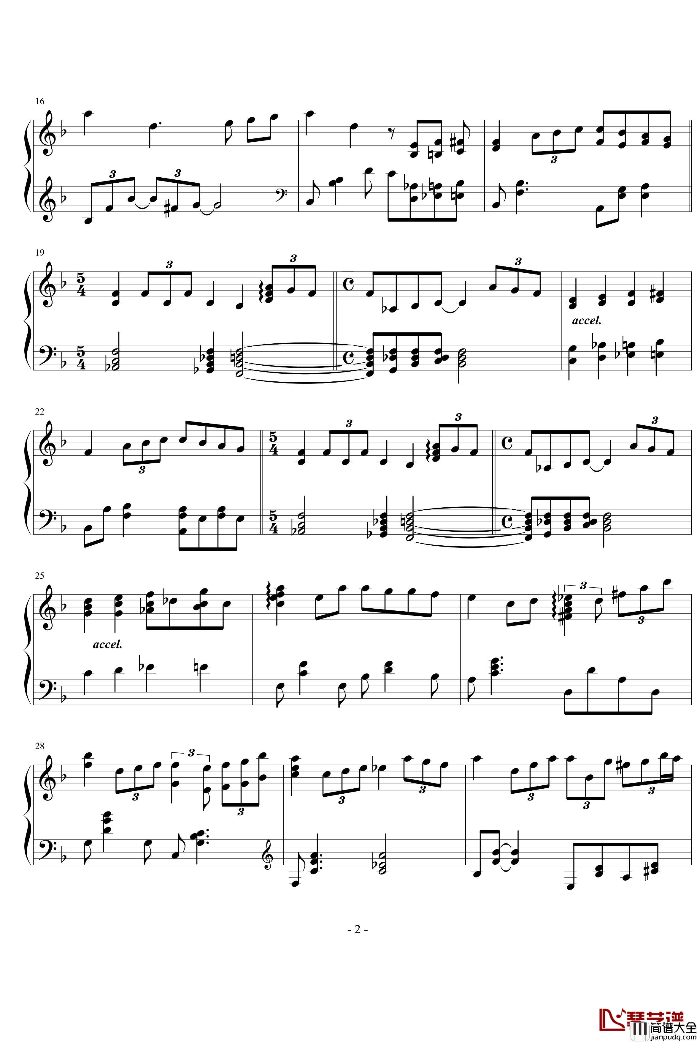 Tears_On_Love钢琴谱_Yiruma