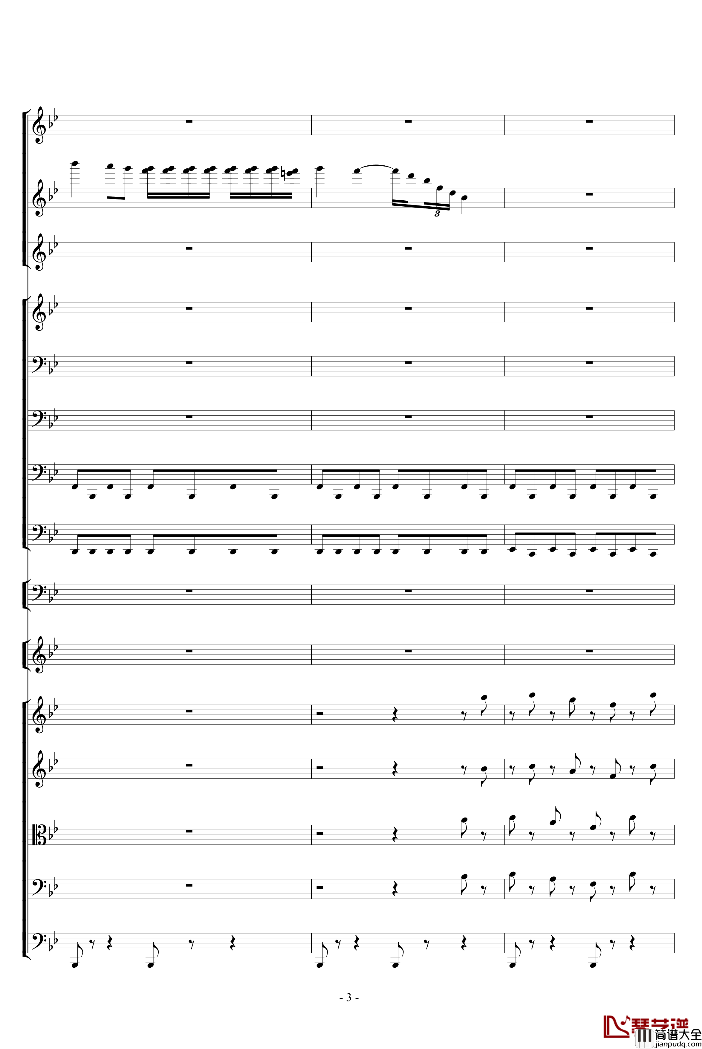 中国舞曲钢琴谱_柴科夫斯基_Peter_Ilyich_Tchaikovsky