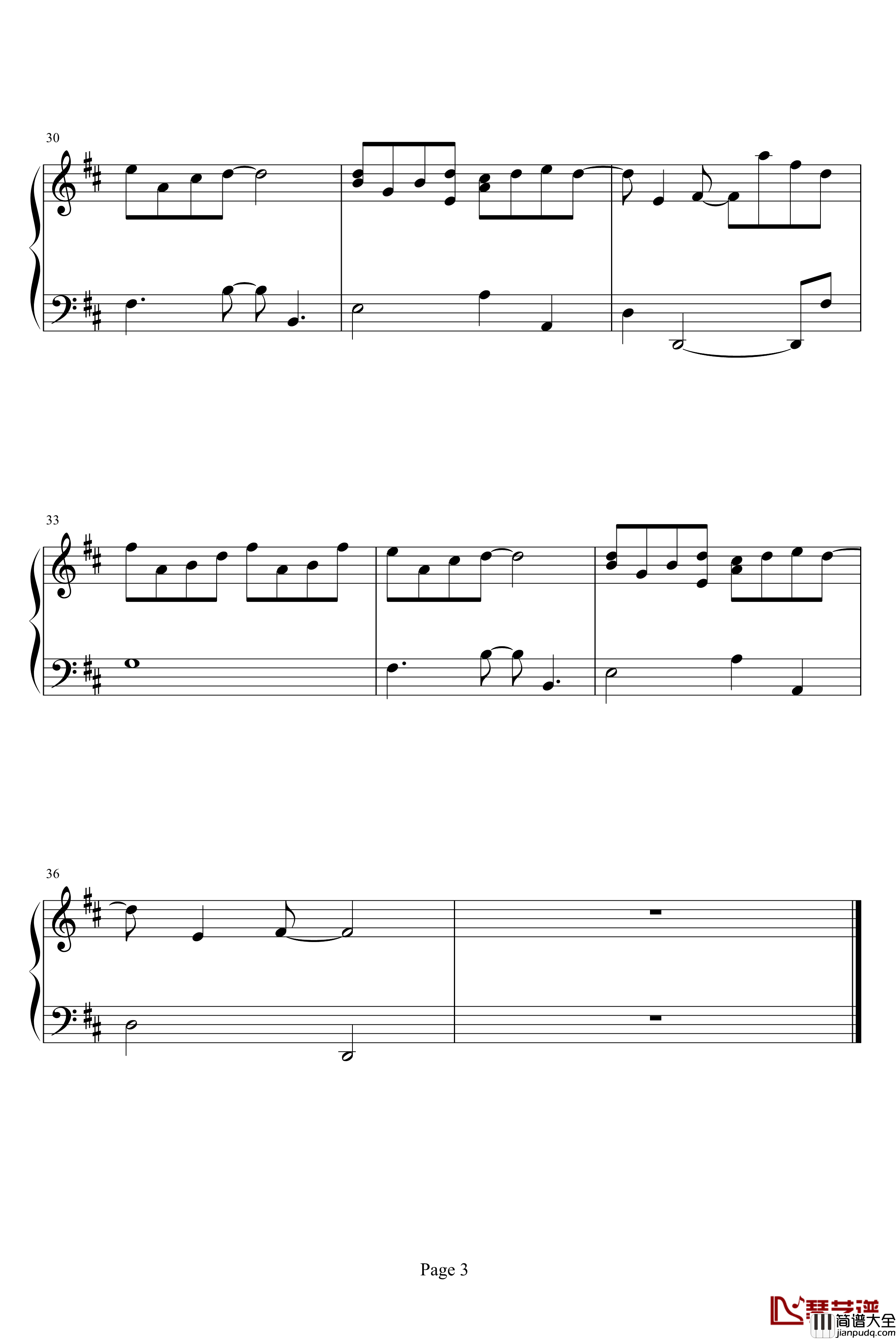 hear_me_cry钢琴谱_影视