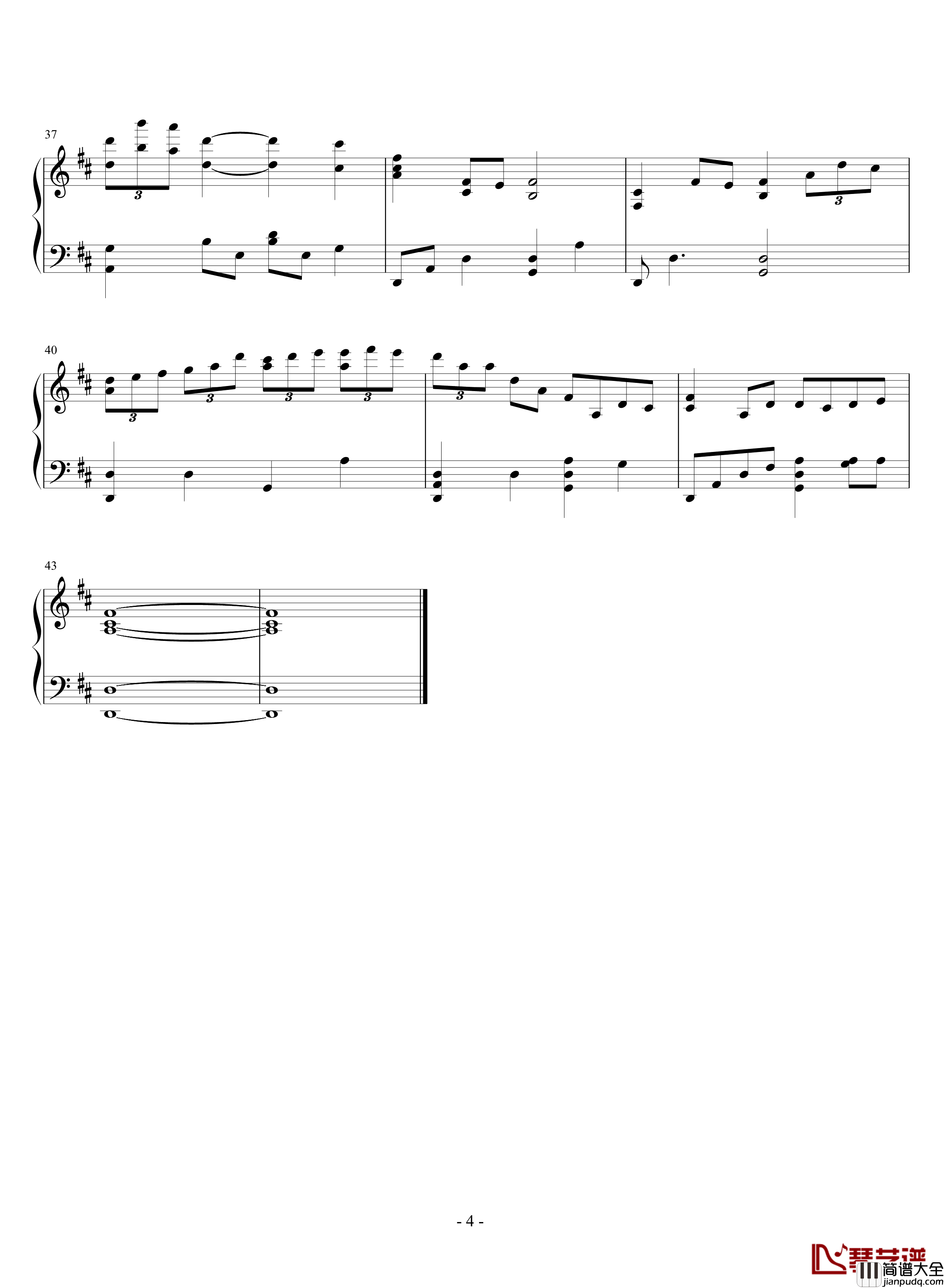Eve钢琴谱_Yiruma