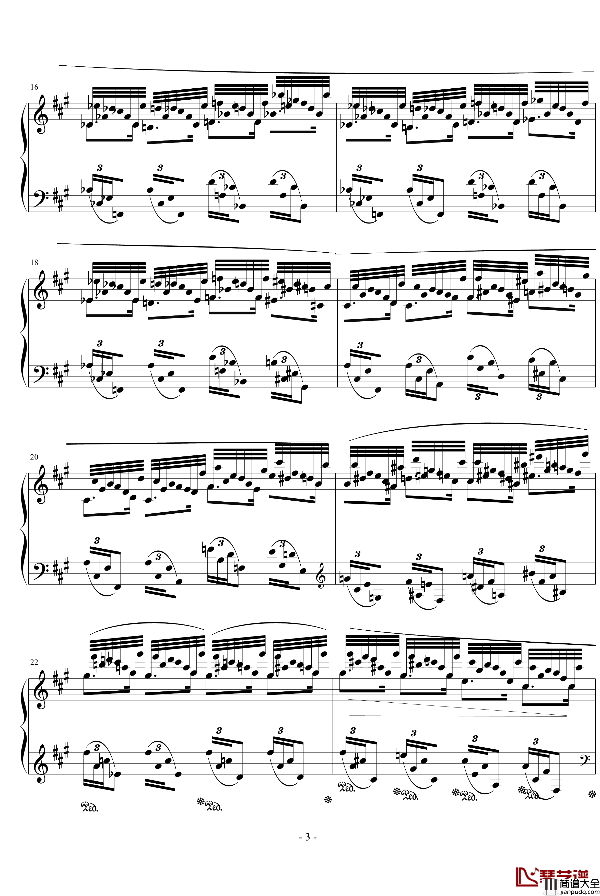 升f小调前奏曲钢琴谱_肖邦_chopin