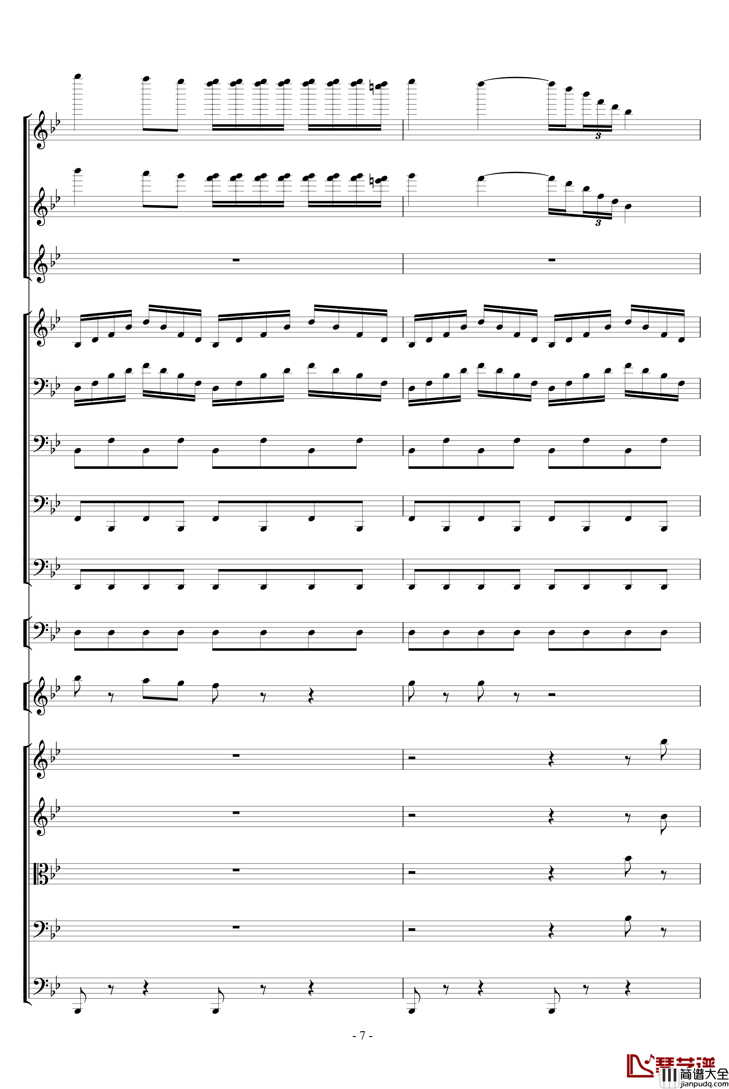 中国舞曲钢琴谱_柴科夫斯基_Peter_Ilyich_Tchaikovsky