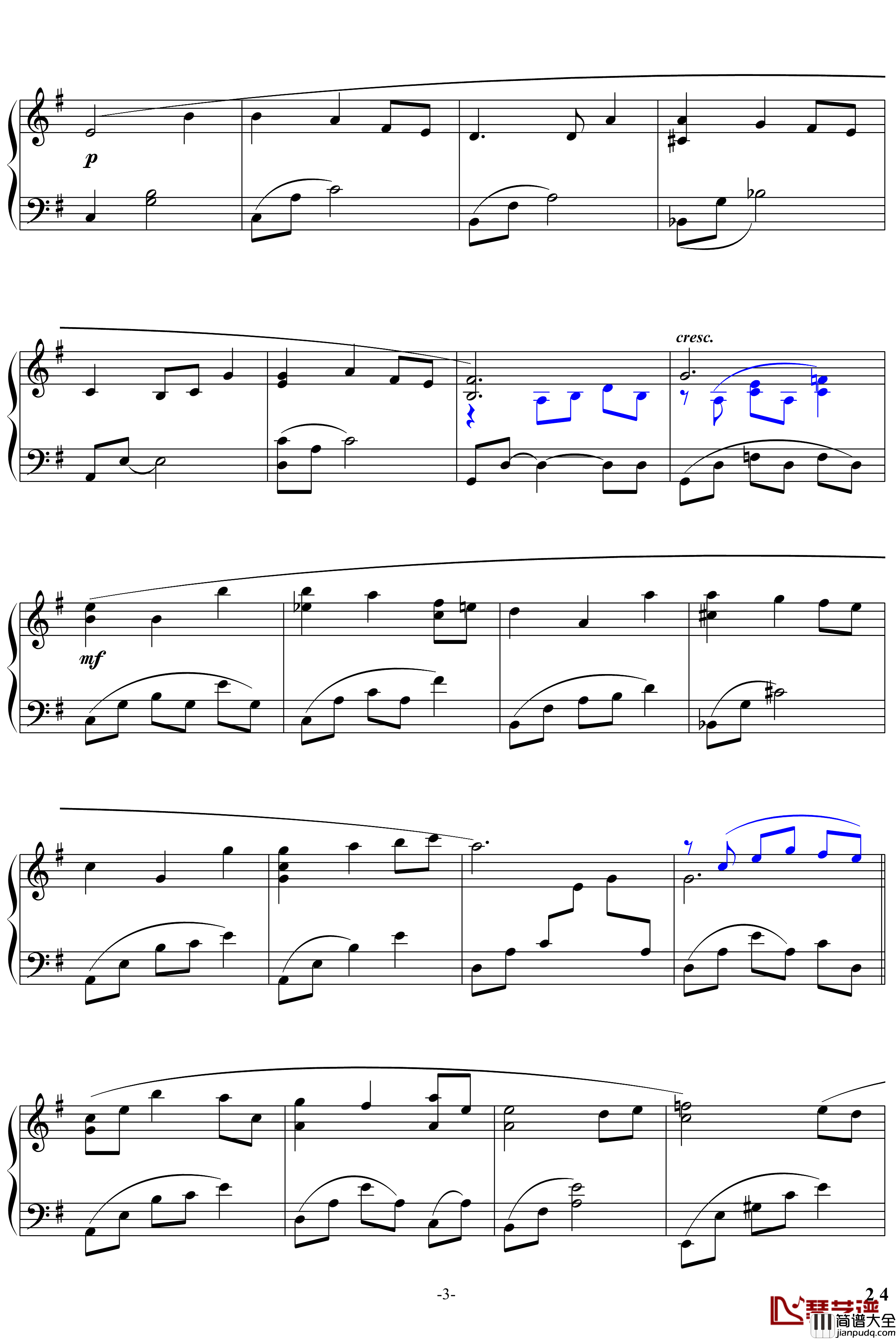 Chaconne钢琴谱_夏康舞_Yiruma