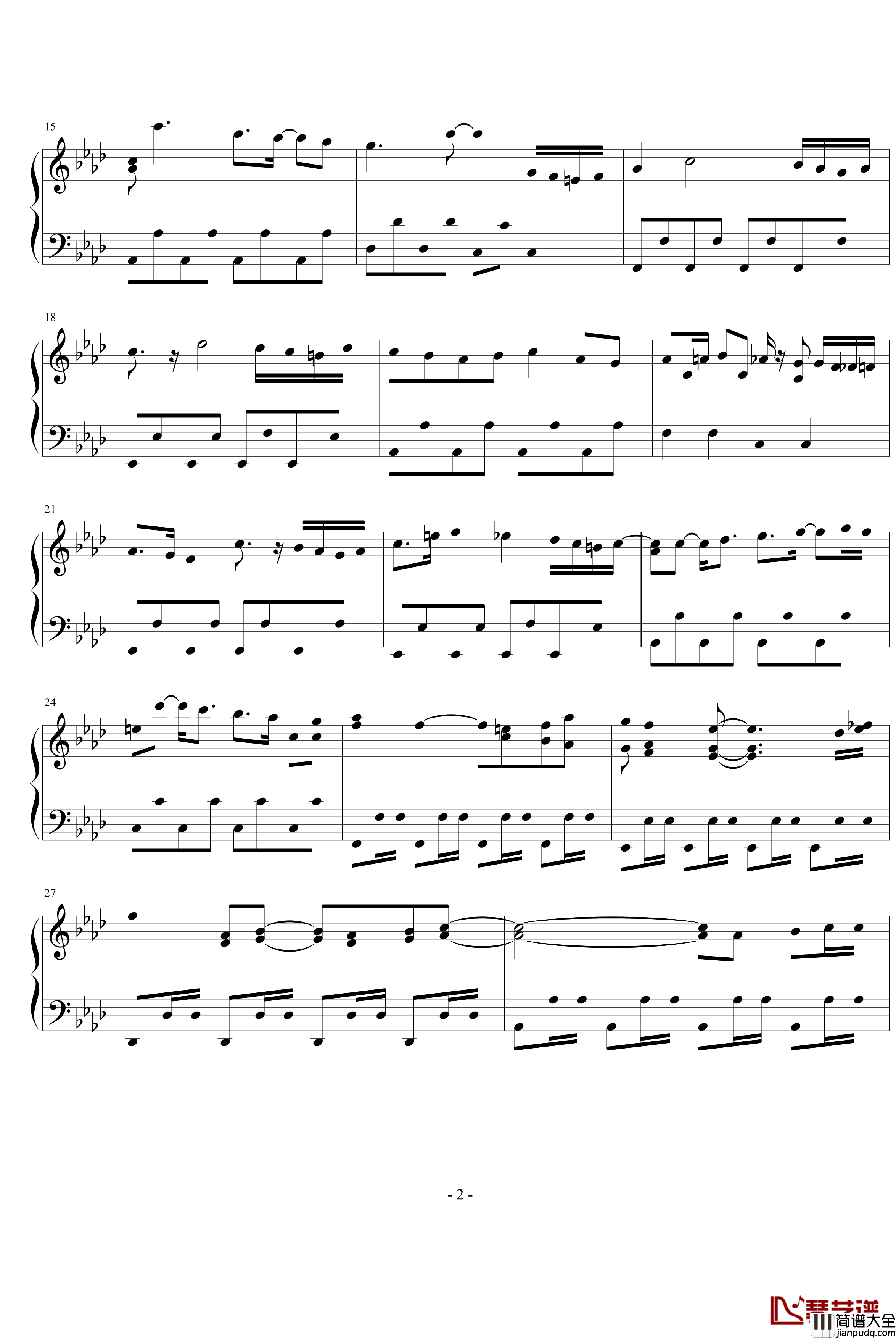 柯南土耳其进行曲钢琴谱_影视