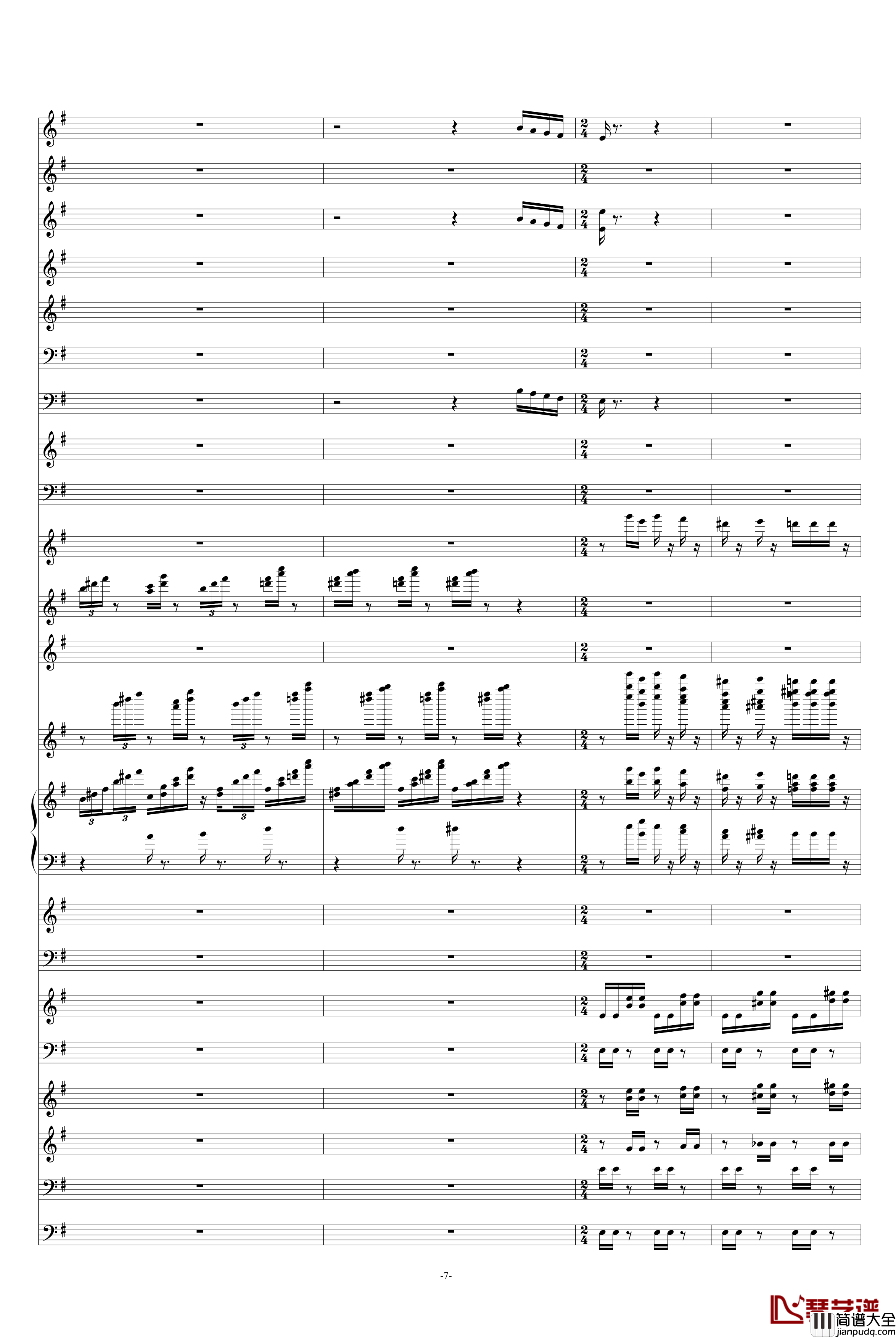 糖果仙子舞曲钢琴谱_柴科夫斯基_Peter_Ilyich_Tchaikovsky