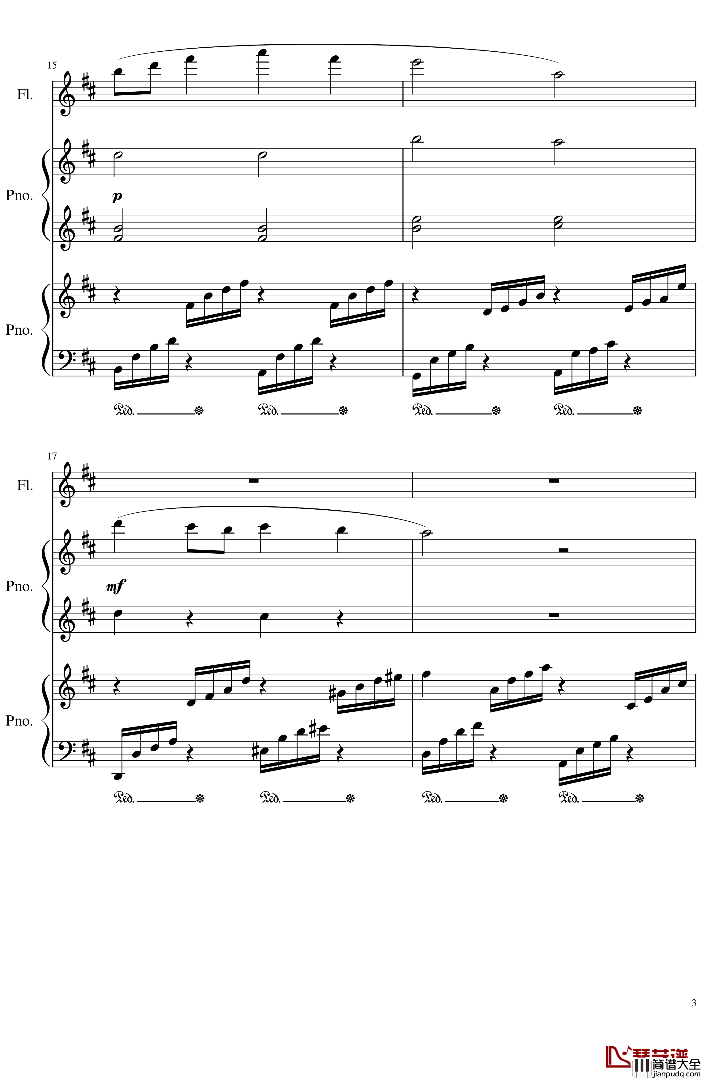 Clair_de_lune,_Op.109b_钢琴谱_Version_for_two_pianos_and_flute_in_D_Major_一个球