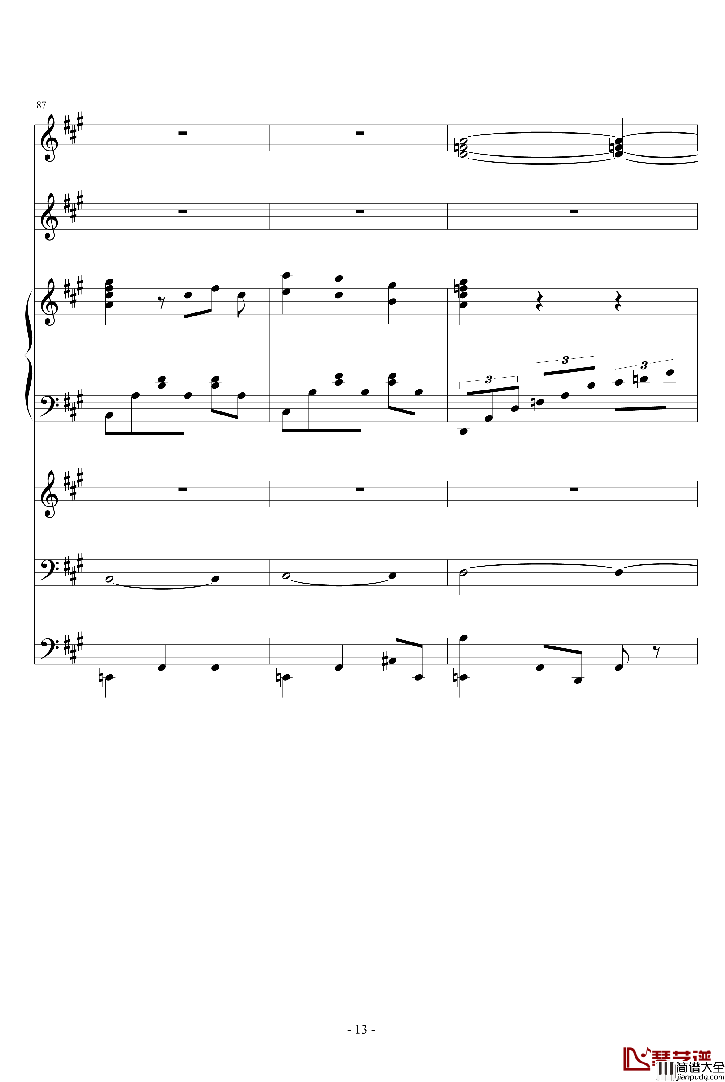 夜洛第六首圆舞曲蝴蝶姬钢琴谱_To_WY_ellocz