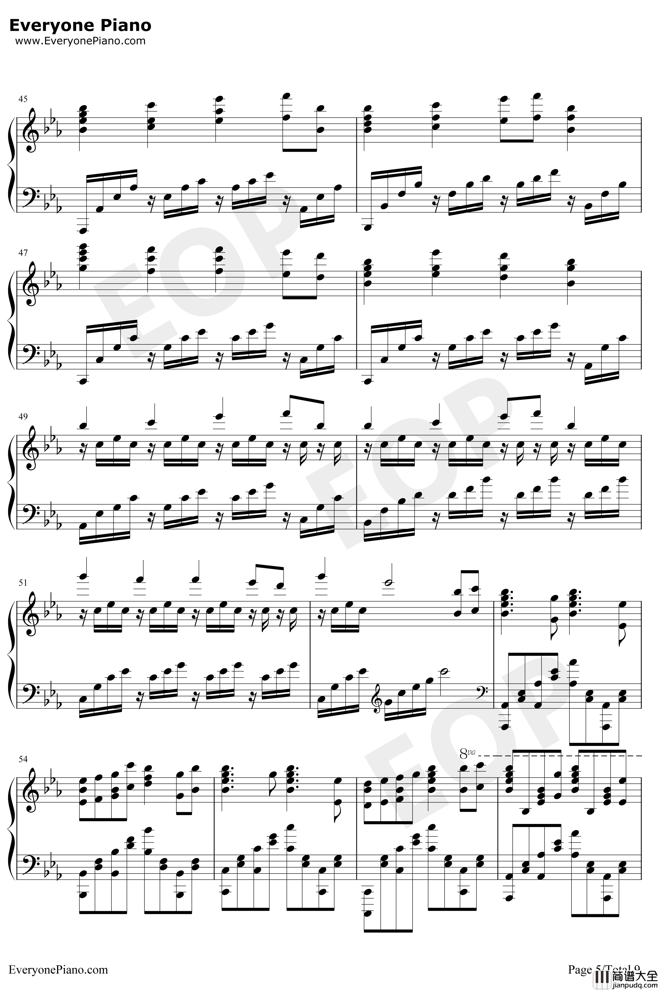 Bios钢琴谱_泽野弘之_罪恶王冠拔剑神曲