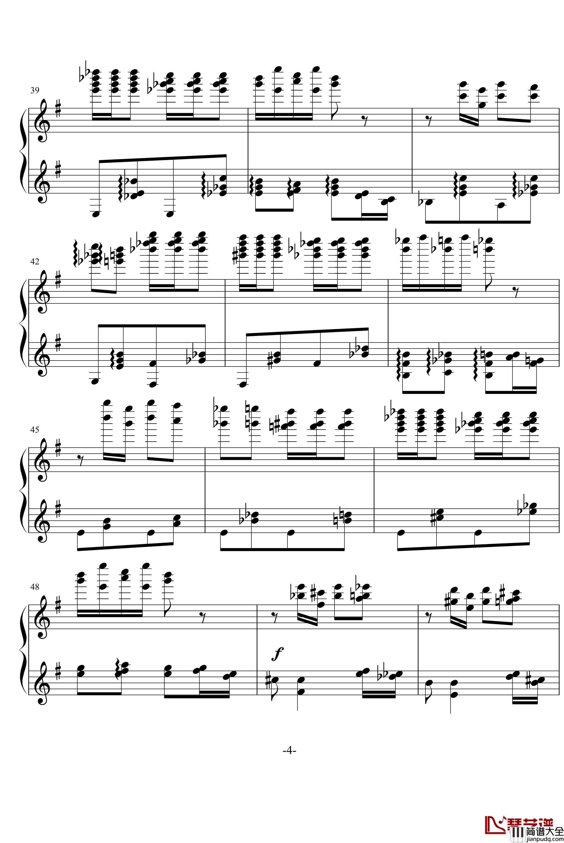 糖果仙子舞曲钢琴谱_柴科夫斯基_Peter_Ilyich_Tchaikovsky