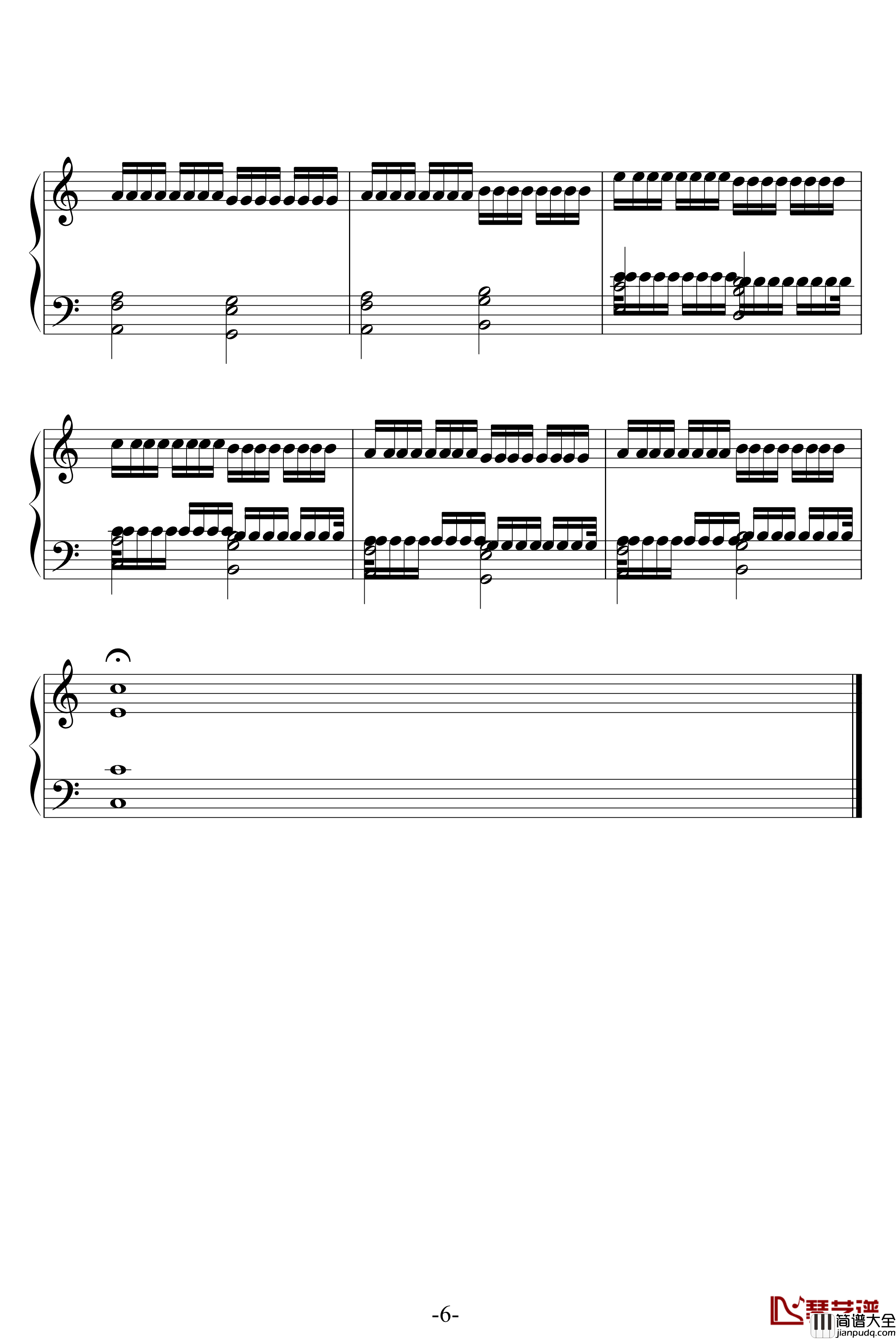 VARIATIONS_ON_THE_KANON钢琴谱_帕赫贝尔_Pachelbel