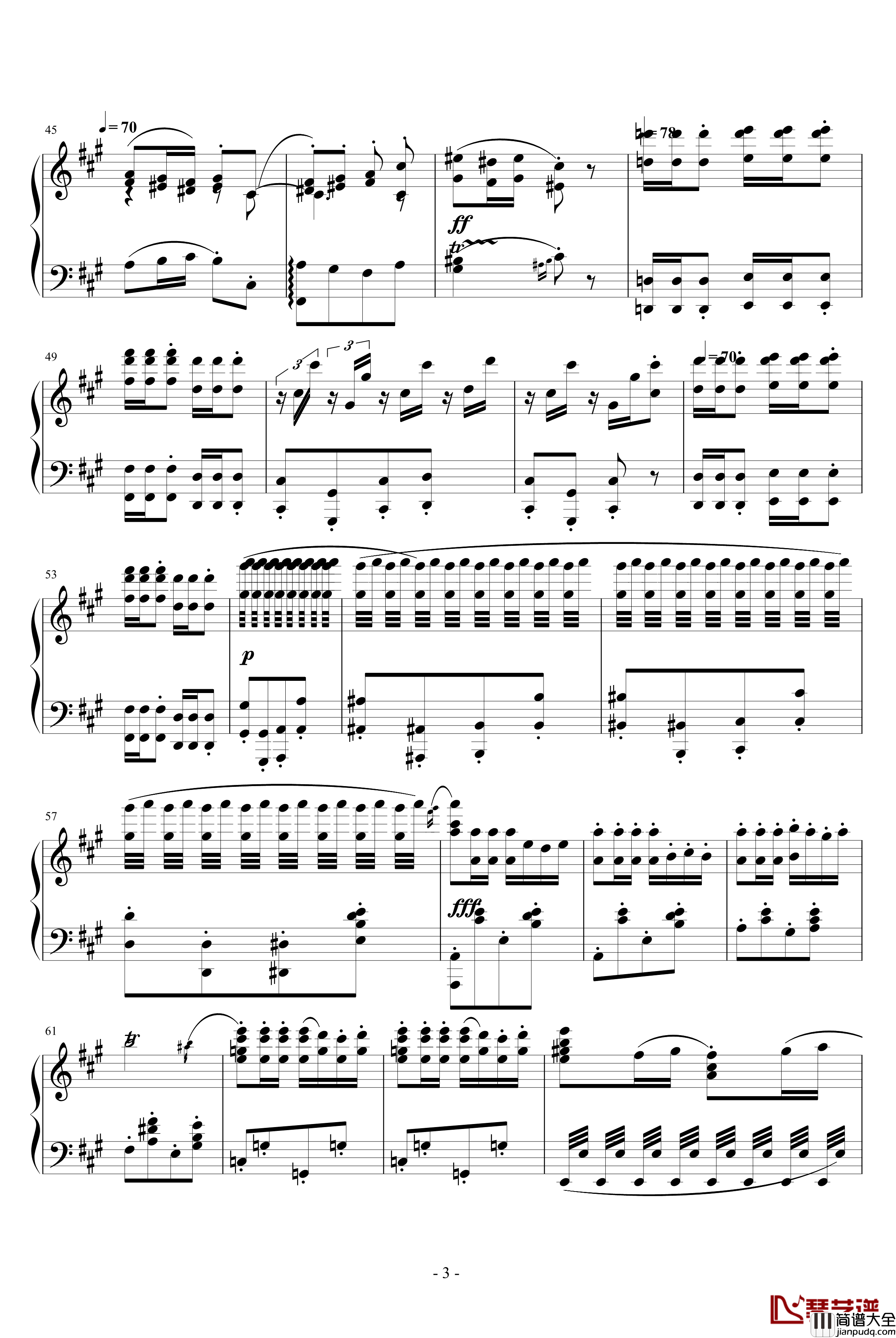 卡门哈巴涅拉舞曲钢琴谱_霍洛维茨